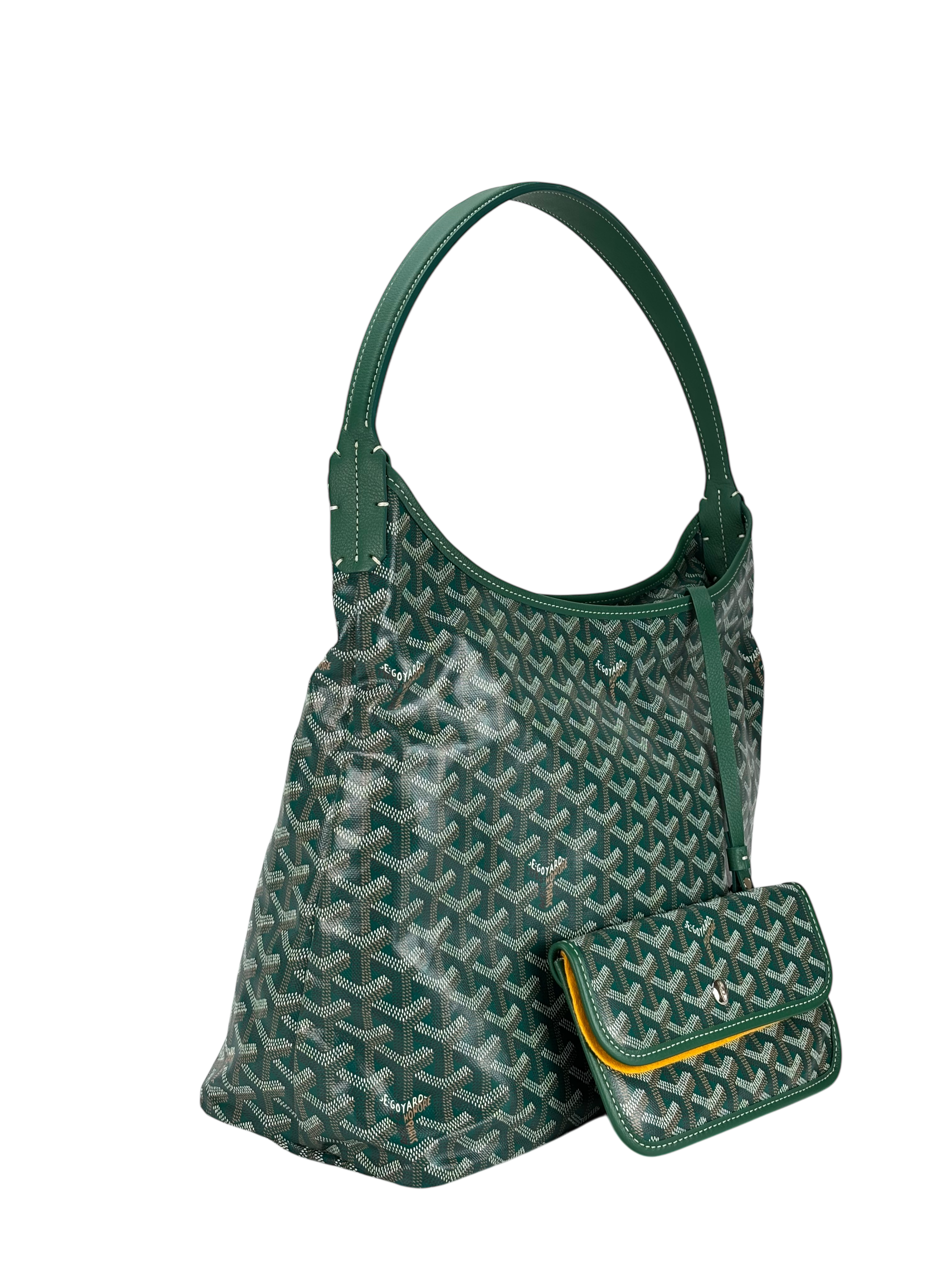 GOYARD - Boheme Hobo Green Shoulder Bag