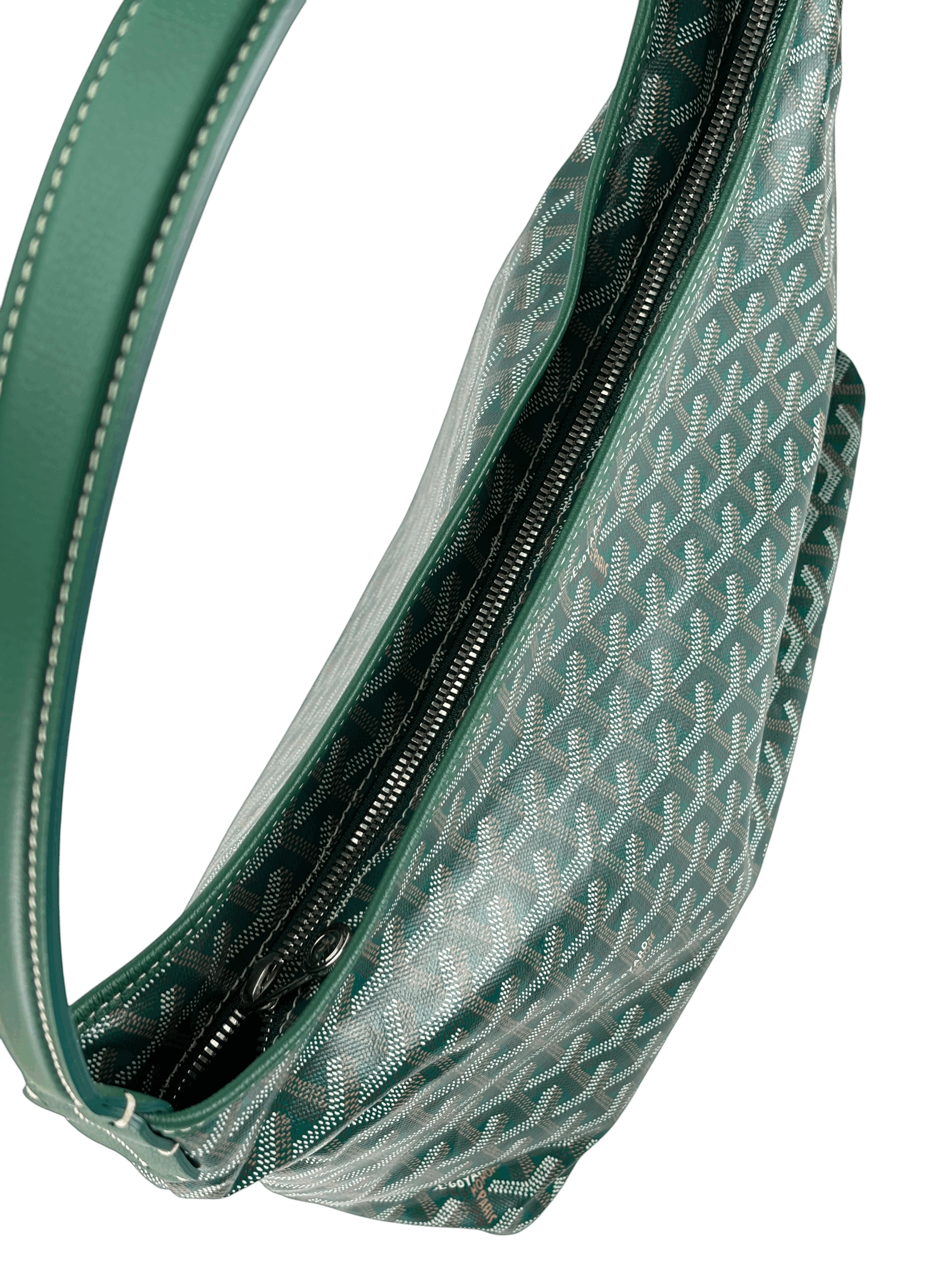 GOYARD - Boheme Hobo Green Shoulder Bag