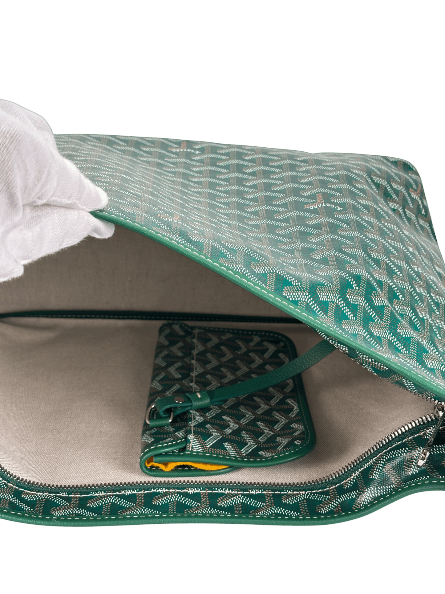 GOYARD - Boheme Hobo Green Shoulder Bag