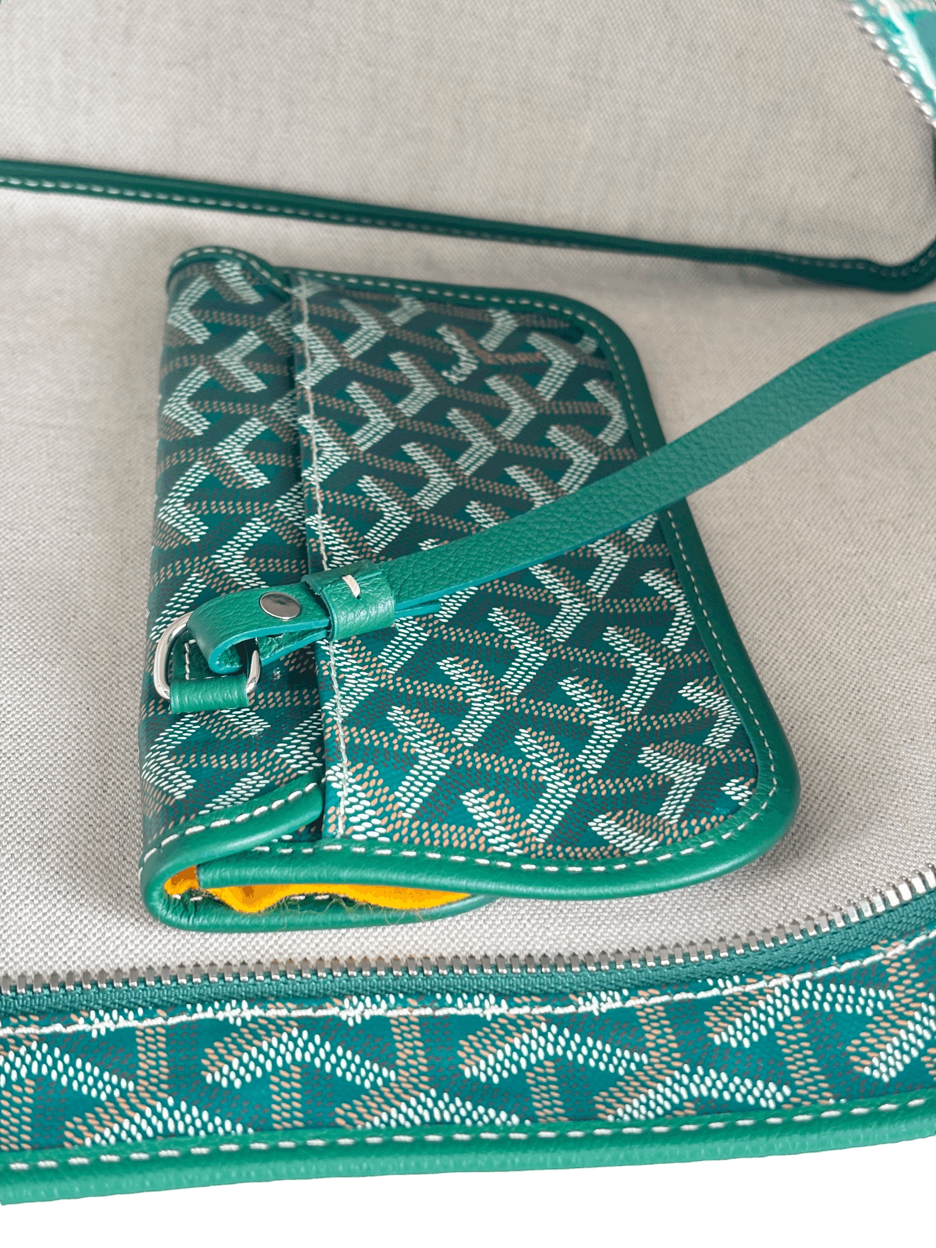 GOYARD - Boheme Hobo Green Shoulder Bag