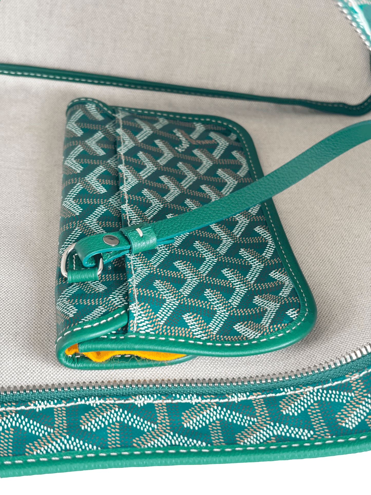 GOYARD - Boheme Hobo Green Shoulder Bag