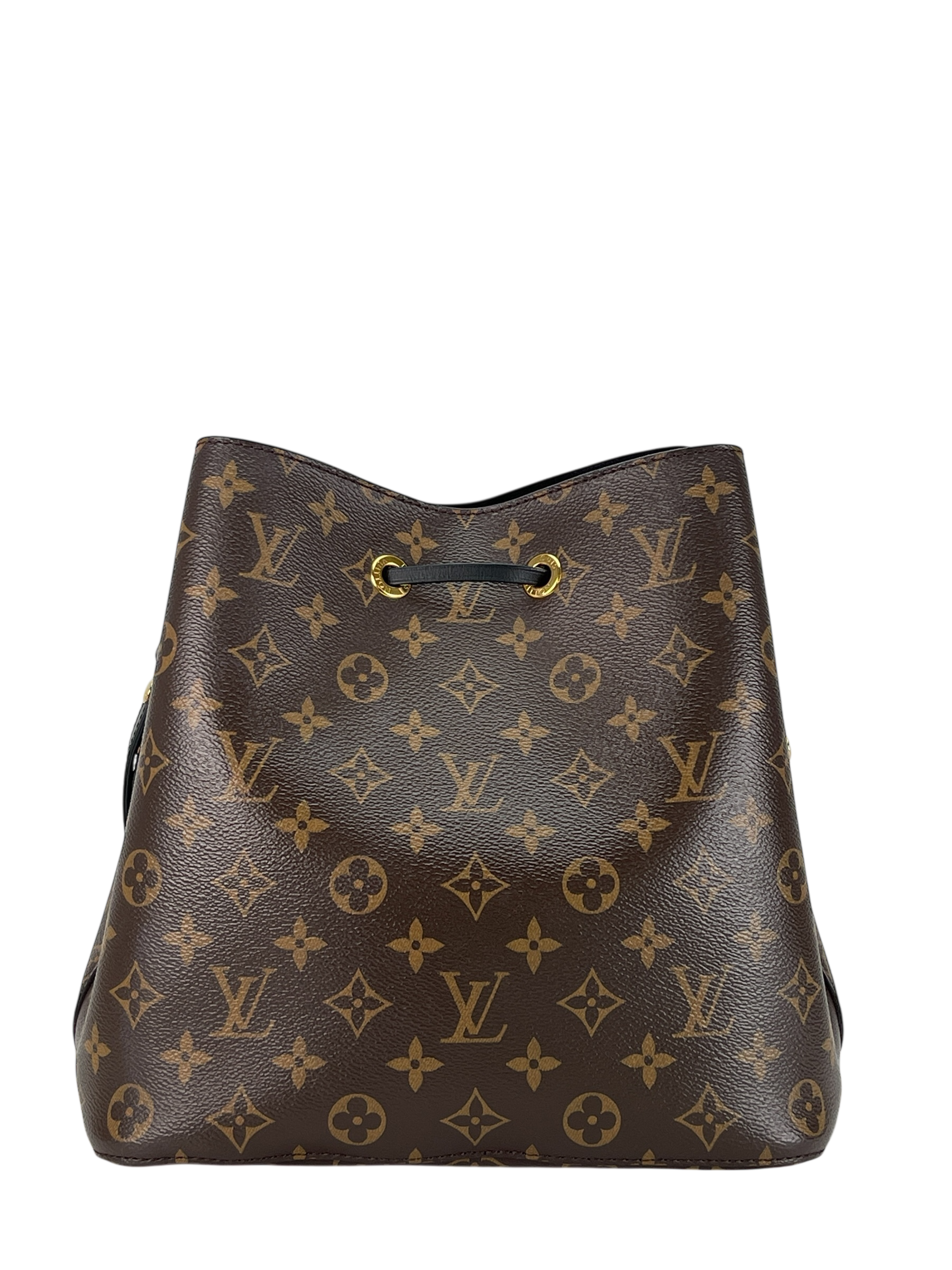 LOUIS VUITTON - Black Neo Bucket MM Shoulder Bag
