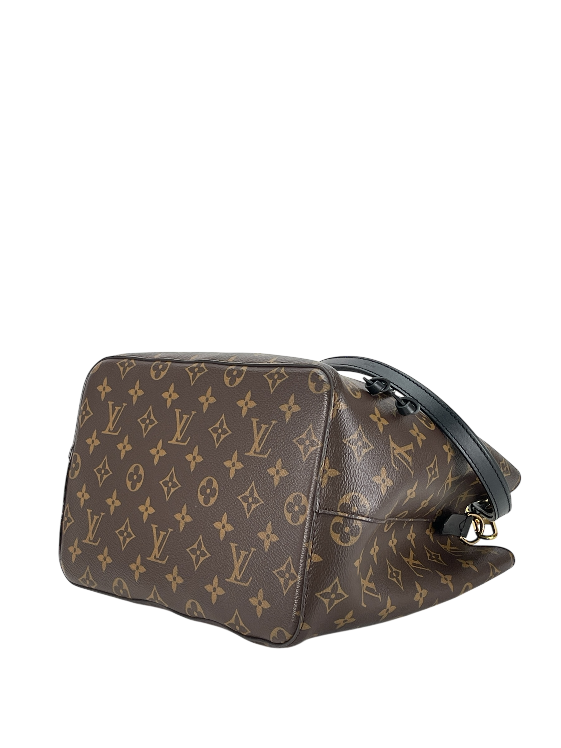 LOUIS VUITTON - Black Neo Bucket MM Shoulder Bag