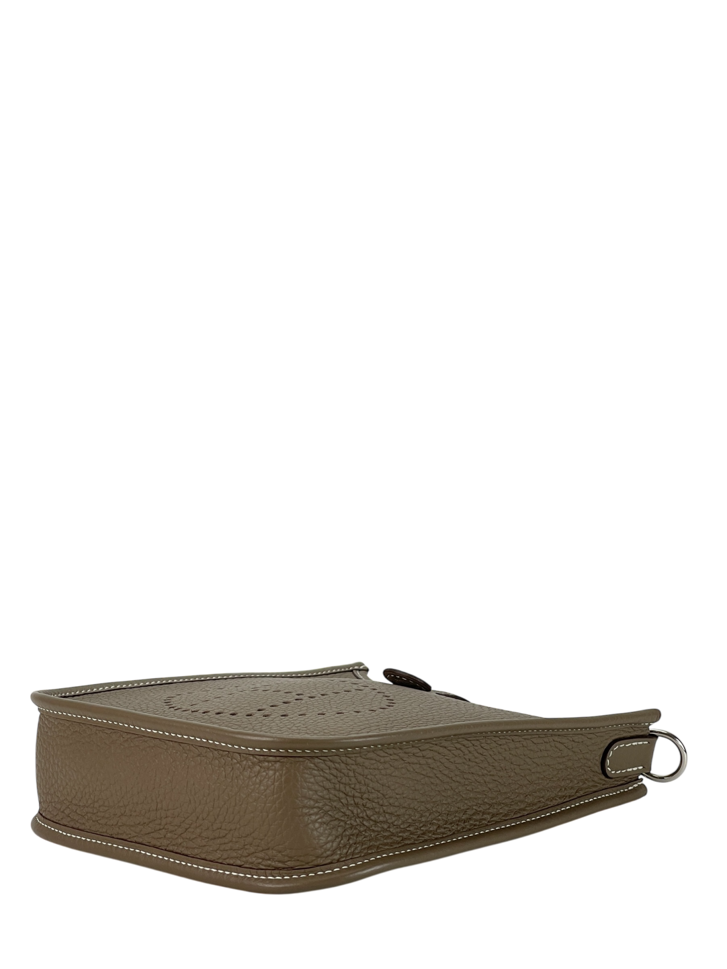 HERMES - Evelyne TPM Evelyne 16 Etoupe Taurillon Clemence Palladium Hardware