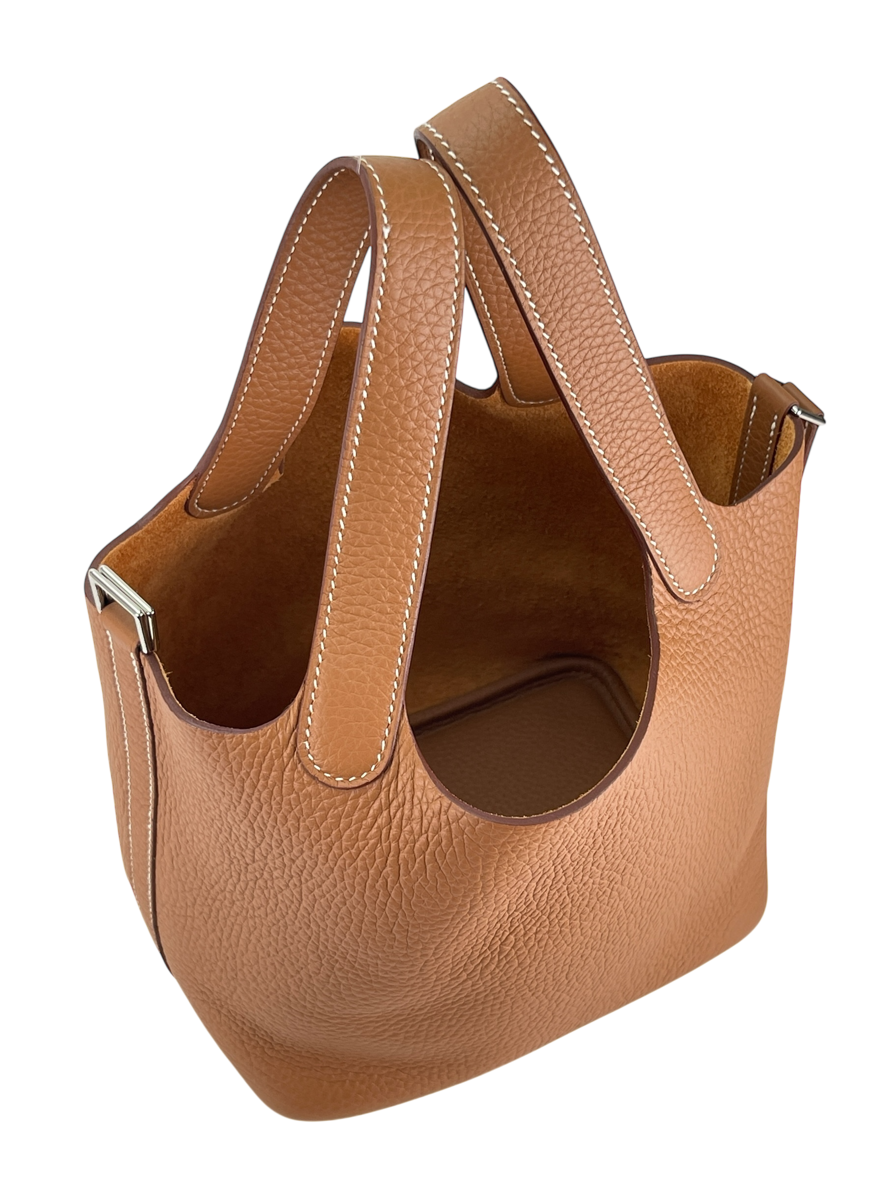 HERMES - Picotin PM Picotin 18 Gold Clemence Gold Hardware