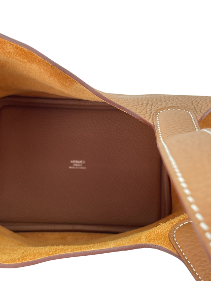 HERMES - Picotin PM Picotin 18 Gold Clemence Gold Hardware