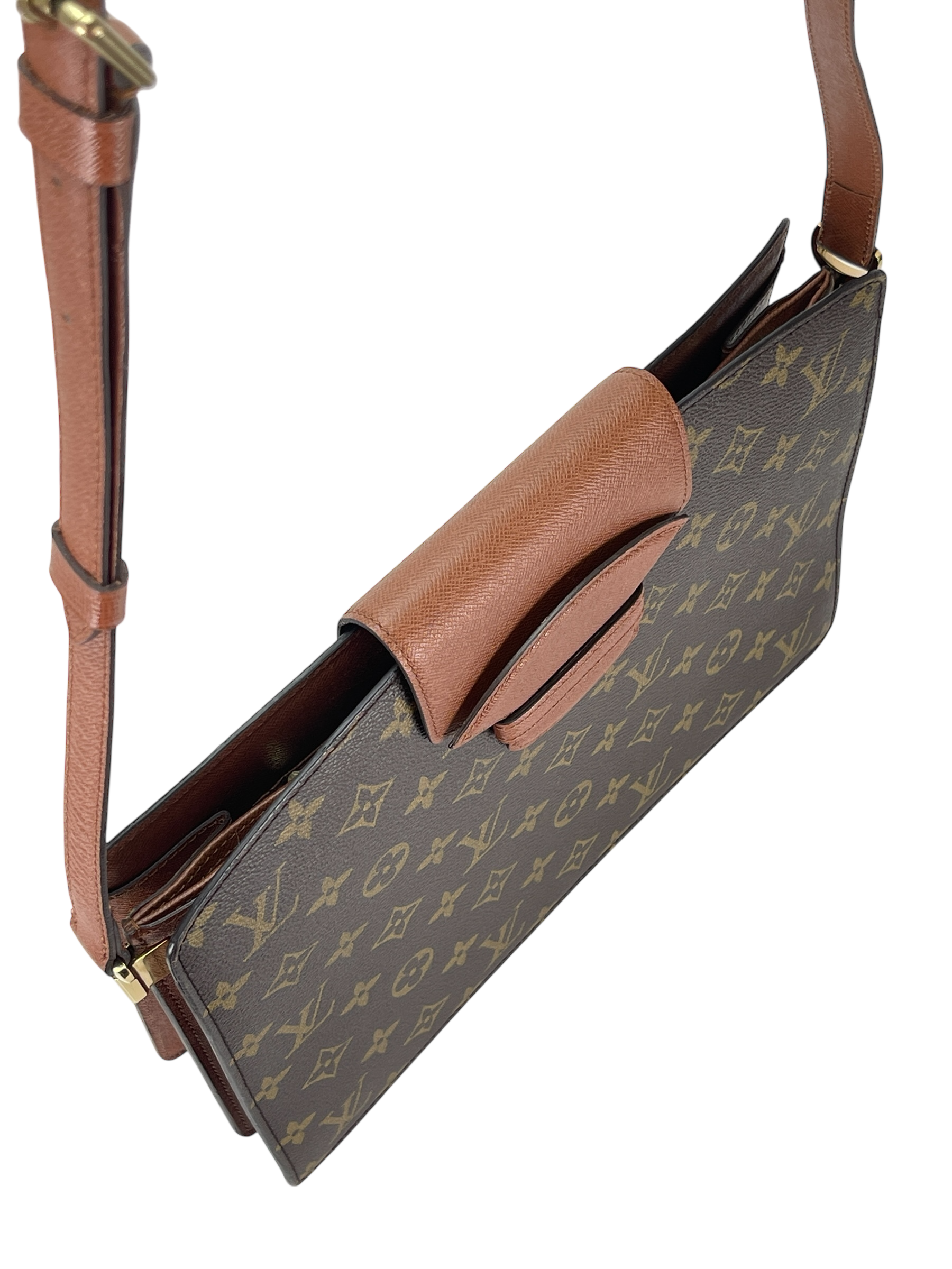 LOUIS VUITTON -  Monogram Courcel Crossbody Shoulder Bag