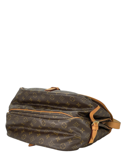 LOUIS VUITTON - Monogram Canvas Saumur 35 Crossbody Shoulder Bag