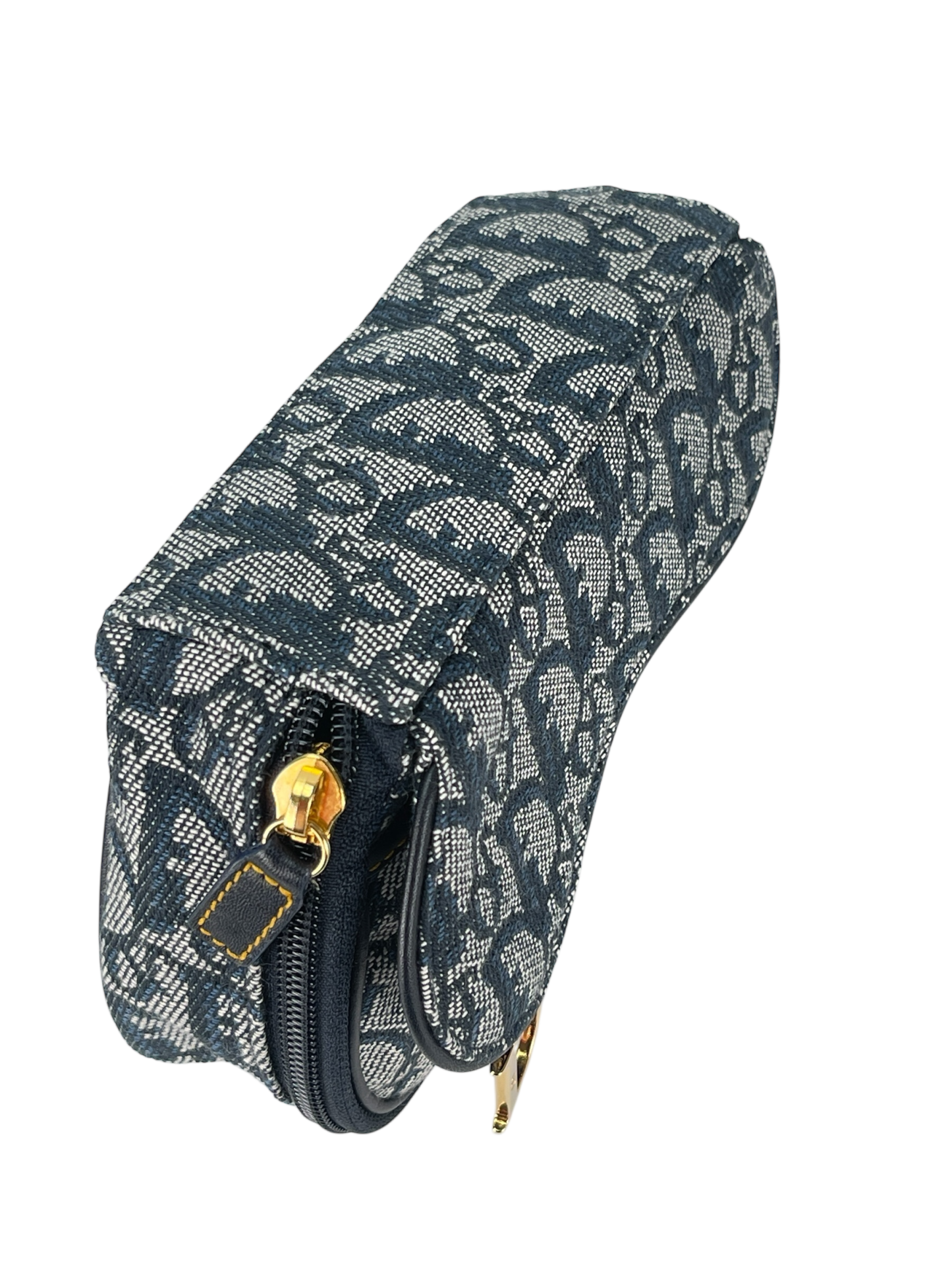 CHRISTIAN DIOR - Navy Trotter Saddle Pouch Bag