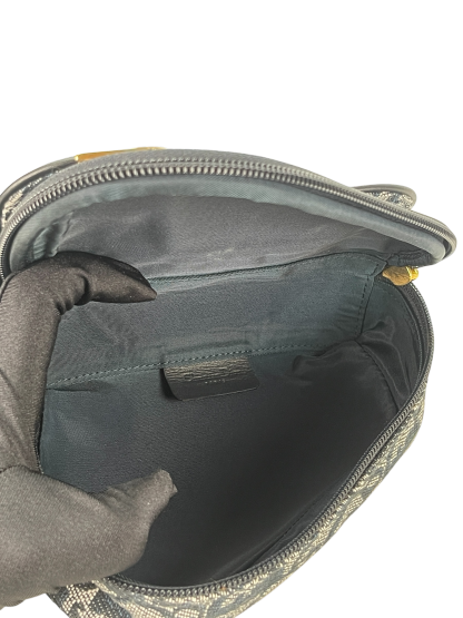 CHRISTIAN DIOR - Navy Trotter Saddle Pouch Bag