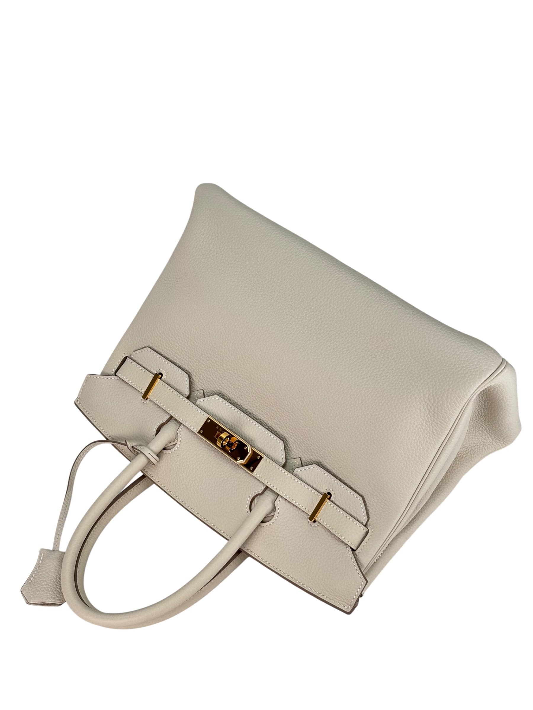 HERMES - Birkin 30 Nata Togo Palladium Hardware 