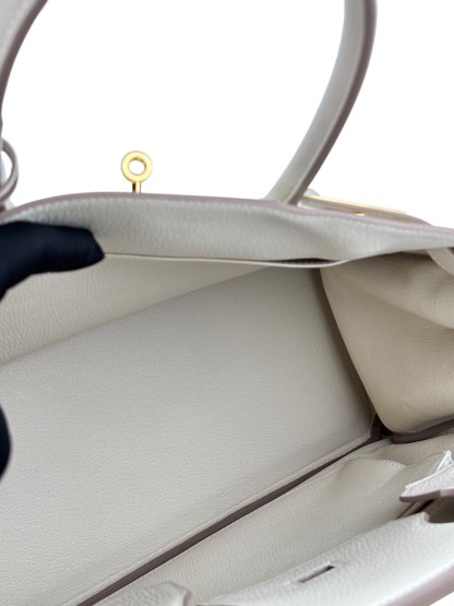 HERMES - Birkin 30 Nata Togo Palladium Hardware 