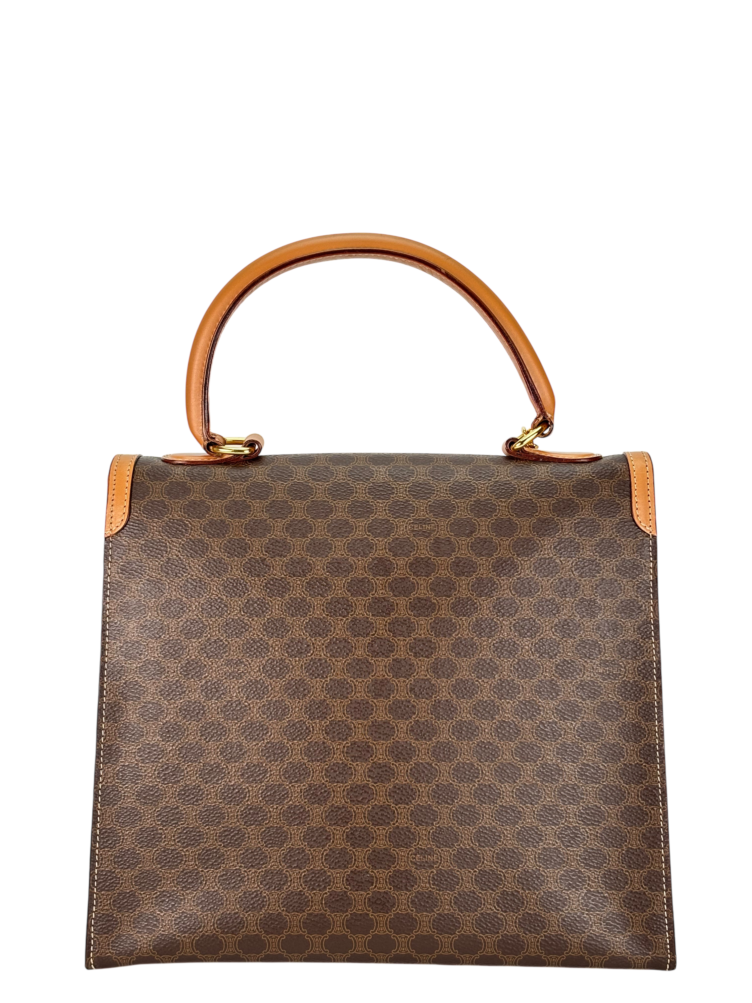 CELINE - Monogram PVC Macadam PVC Handbag