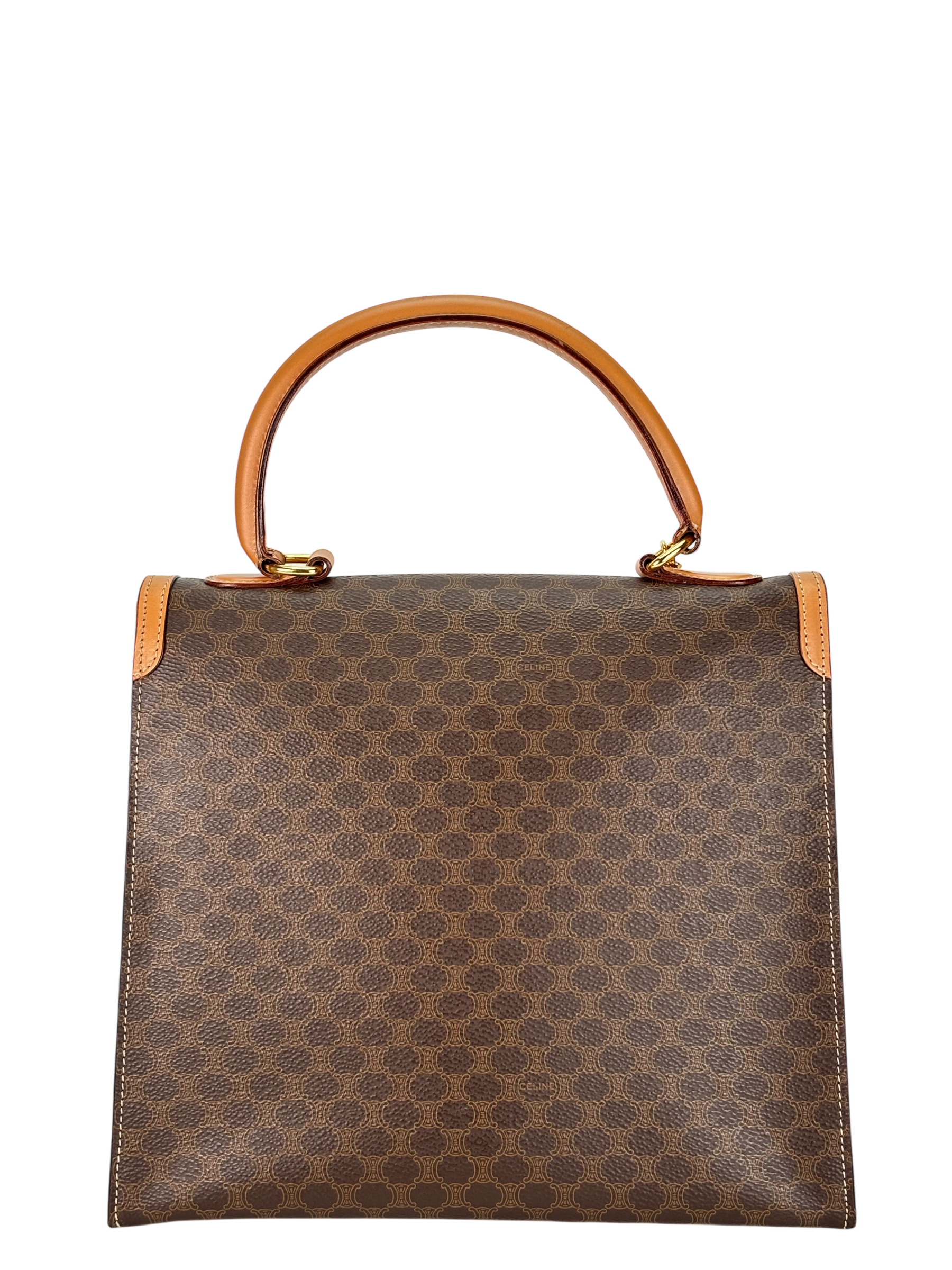 CELINE - Monogram PVC Macadam PVC Handbag