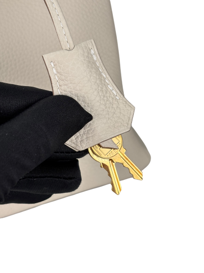 HERMES - Birkin 30 Nata Togo Palladium Hardware 