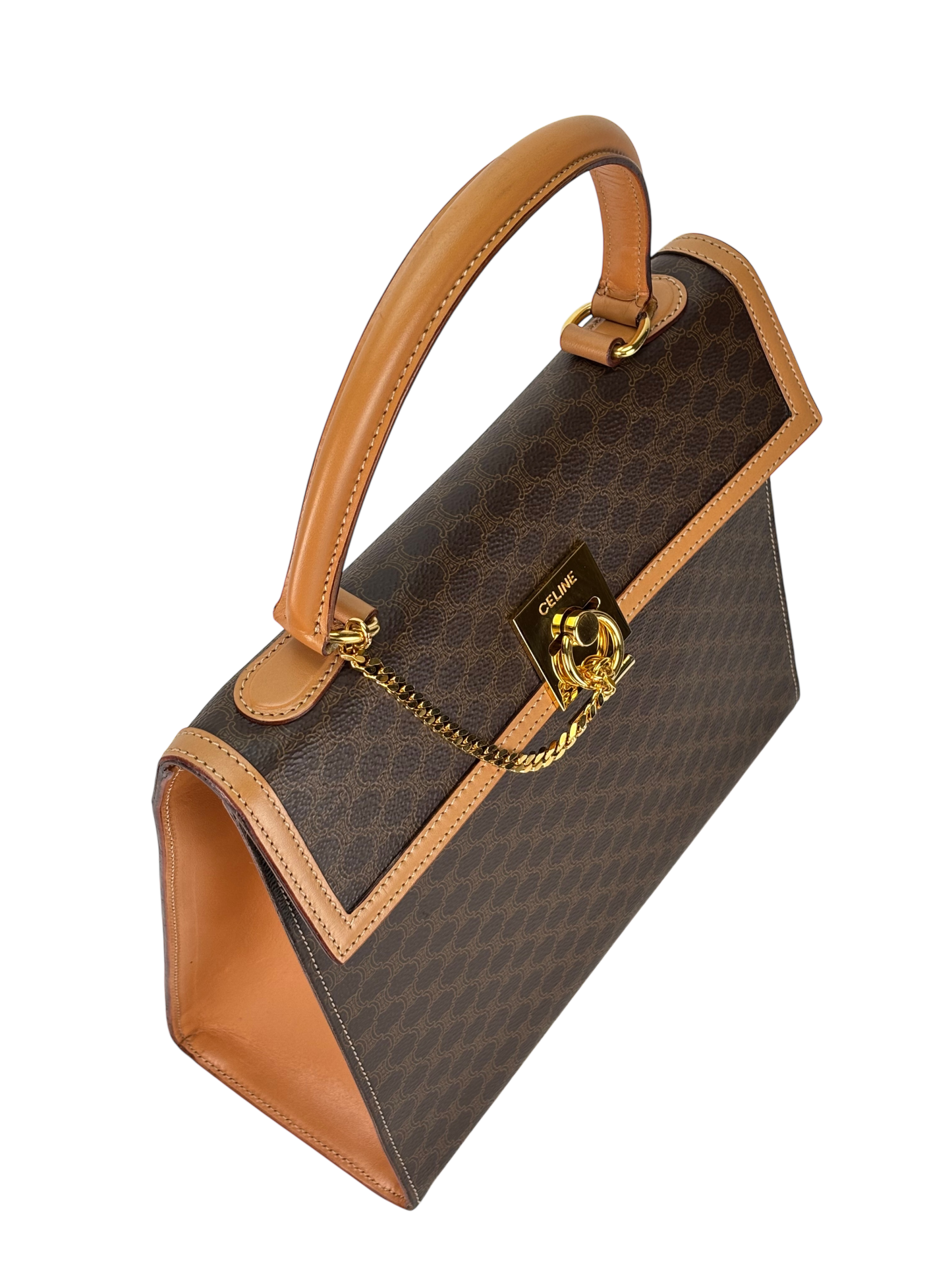 CELINE - Monogram PVC Macadam PVC Handbag
