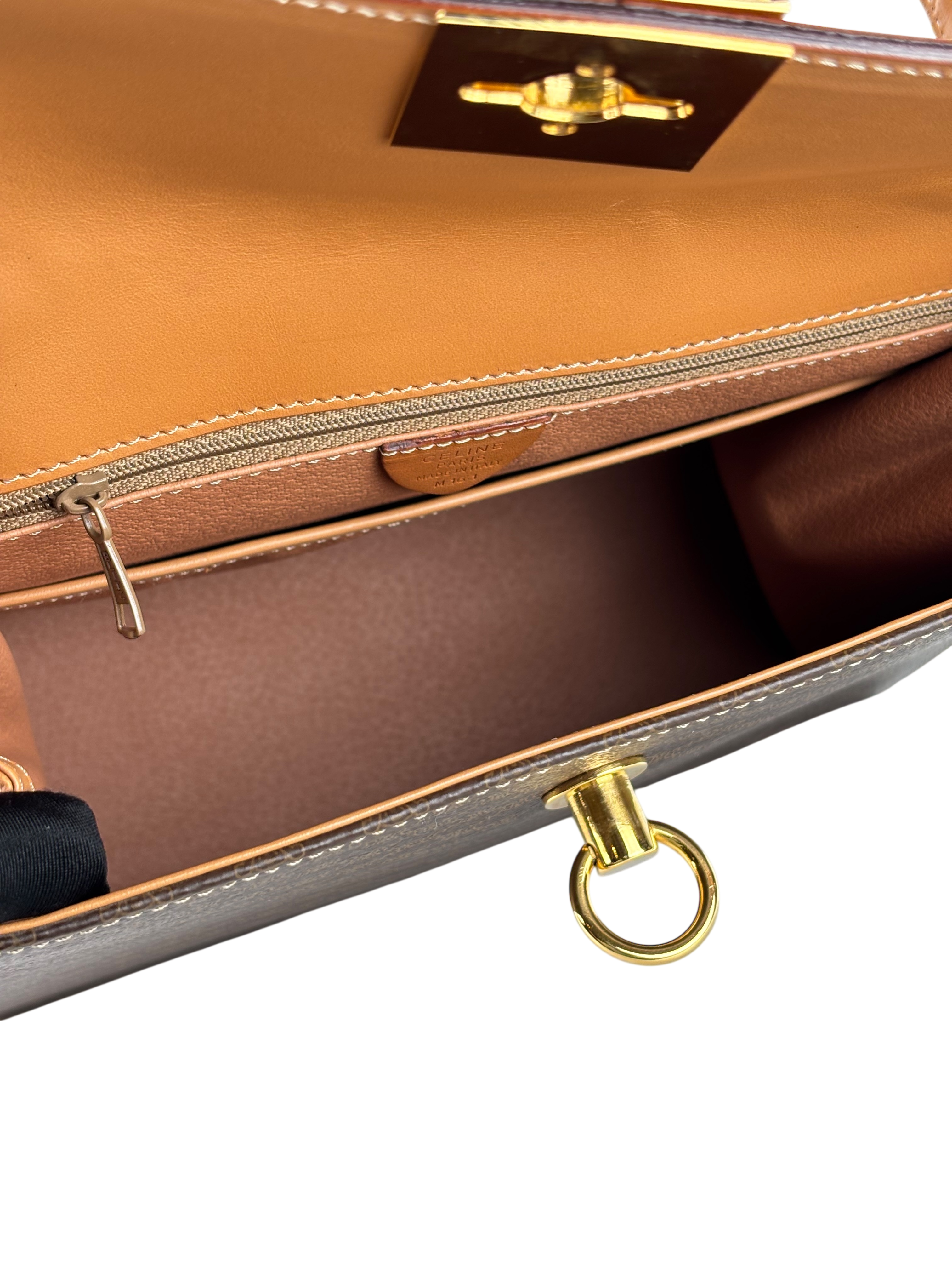 CELINE - Monogram PVC Macadam PVC Handbag