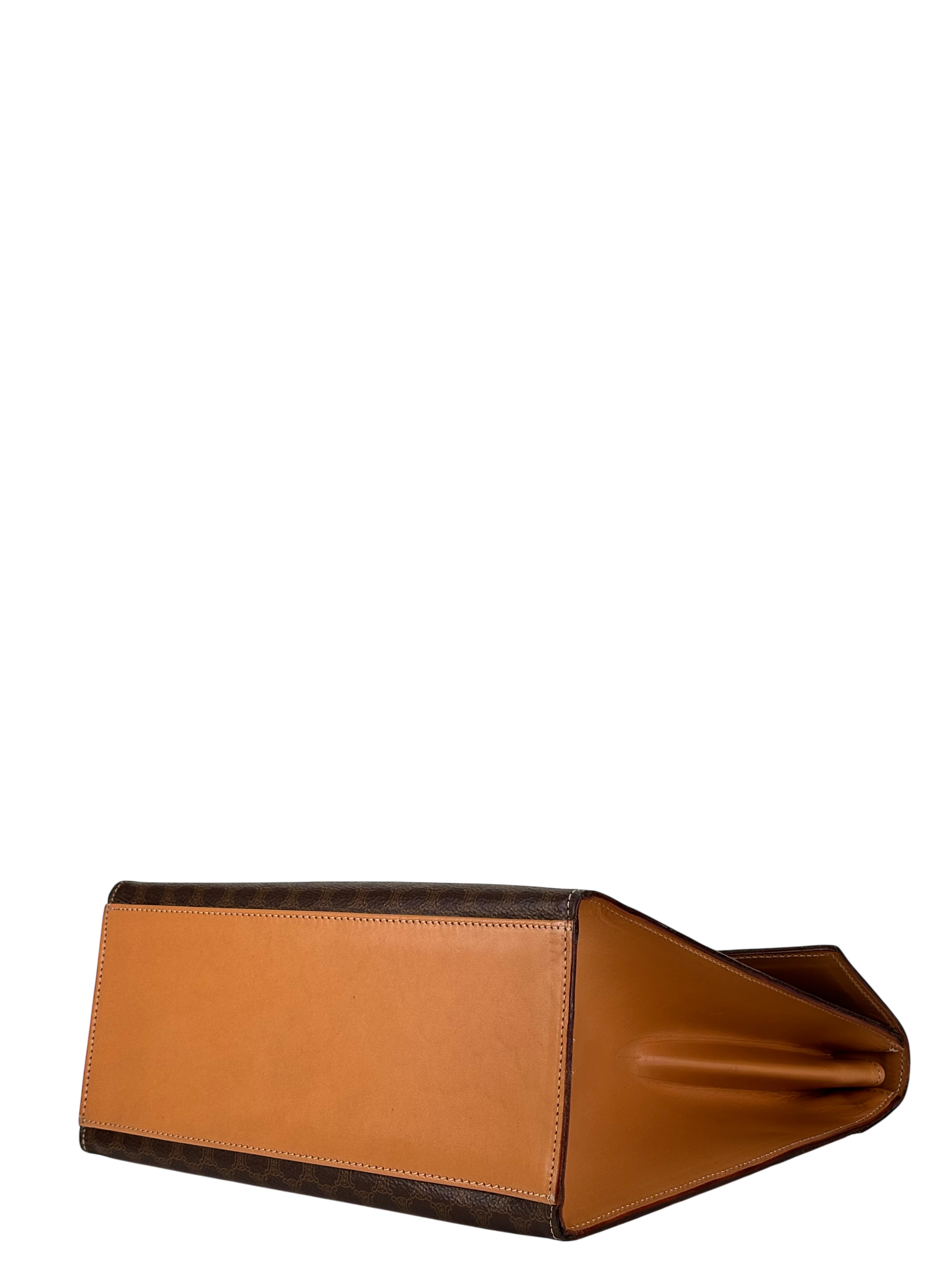 CELINE - Monogram PVC Macadam PVC Handbag
