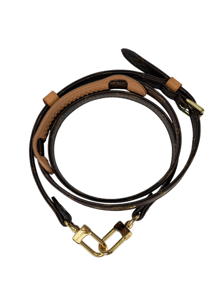 LOUIS VUITTON - Canvas Monogram Shoulder Strap 2allet Gold Hardware