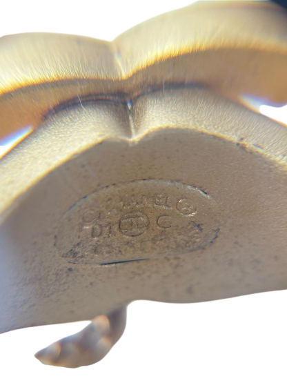 CHANEL - Gold Gold Bracelet and Ring Chain Set 