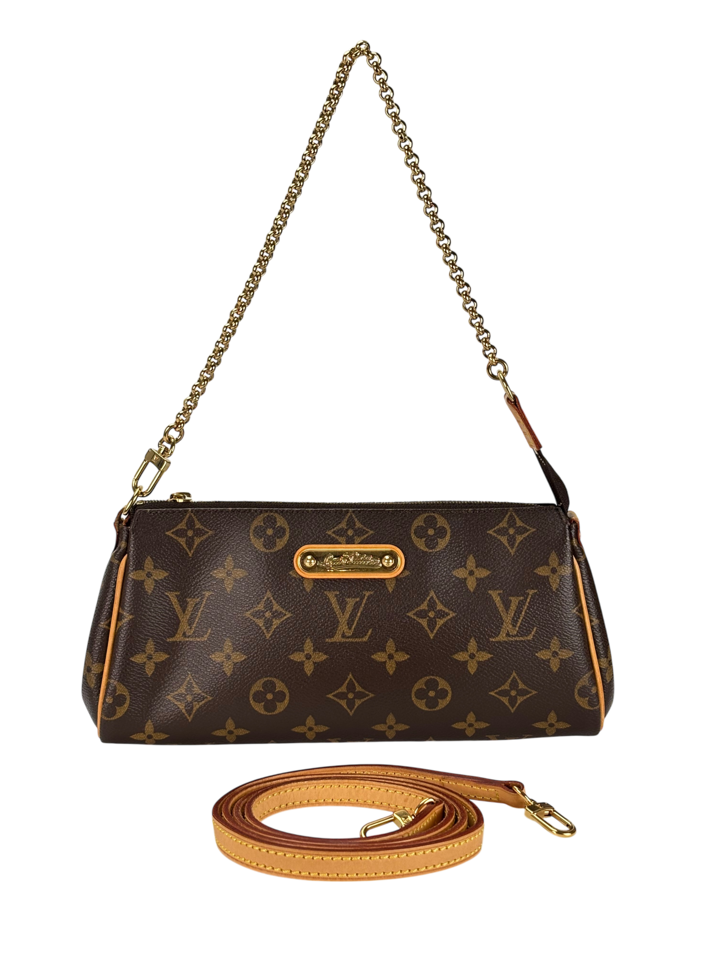 LOUIS VUITTON - Monogram Eva 2Way Shoulder Bag Canvas  