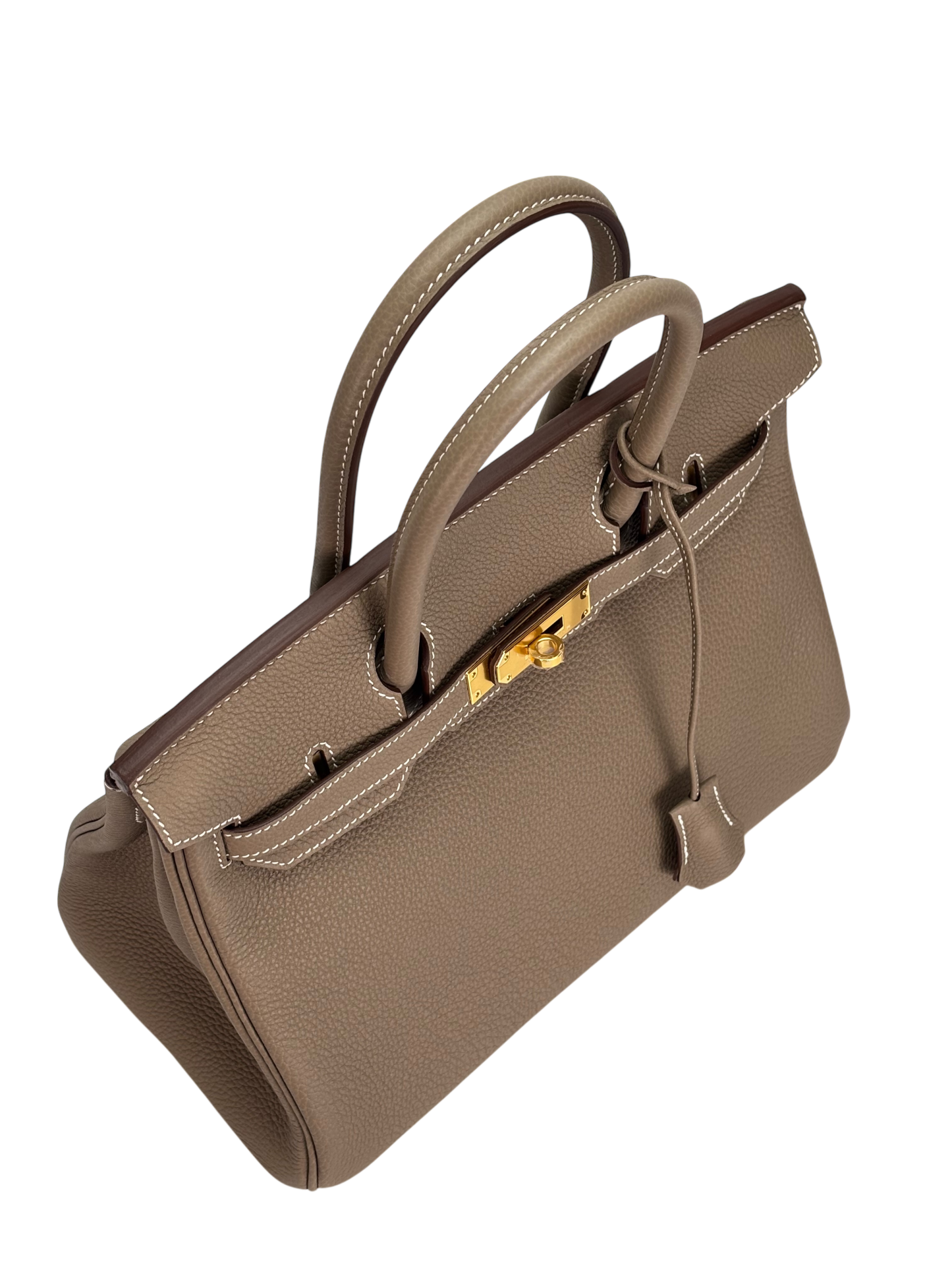HERMES - Birkin 30 Etoupe Togo Gold Hardware 