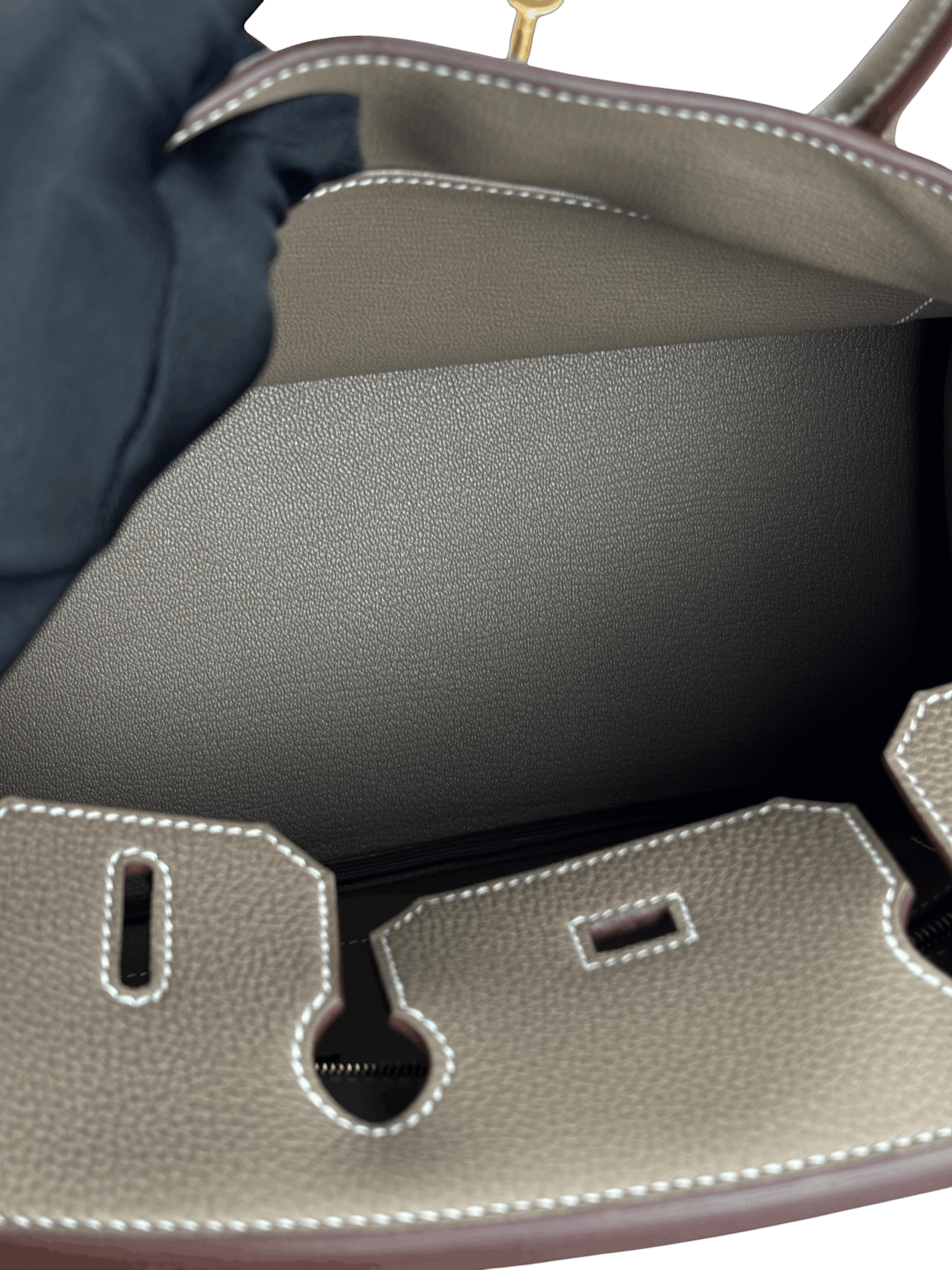 HERMES - Birkin 30 Etoupe Togo Gold Hardware