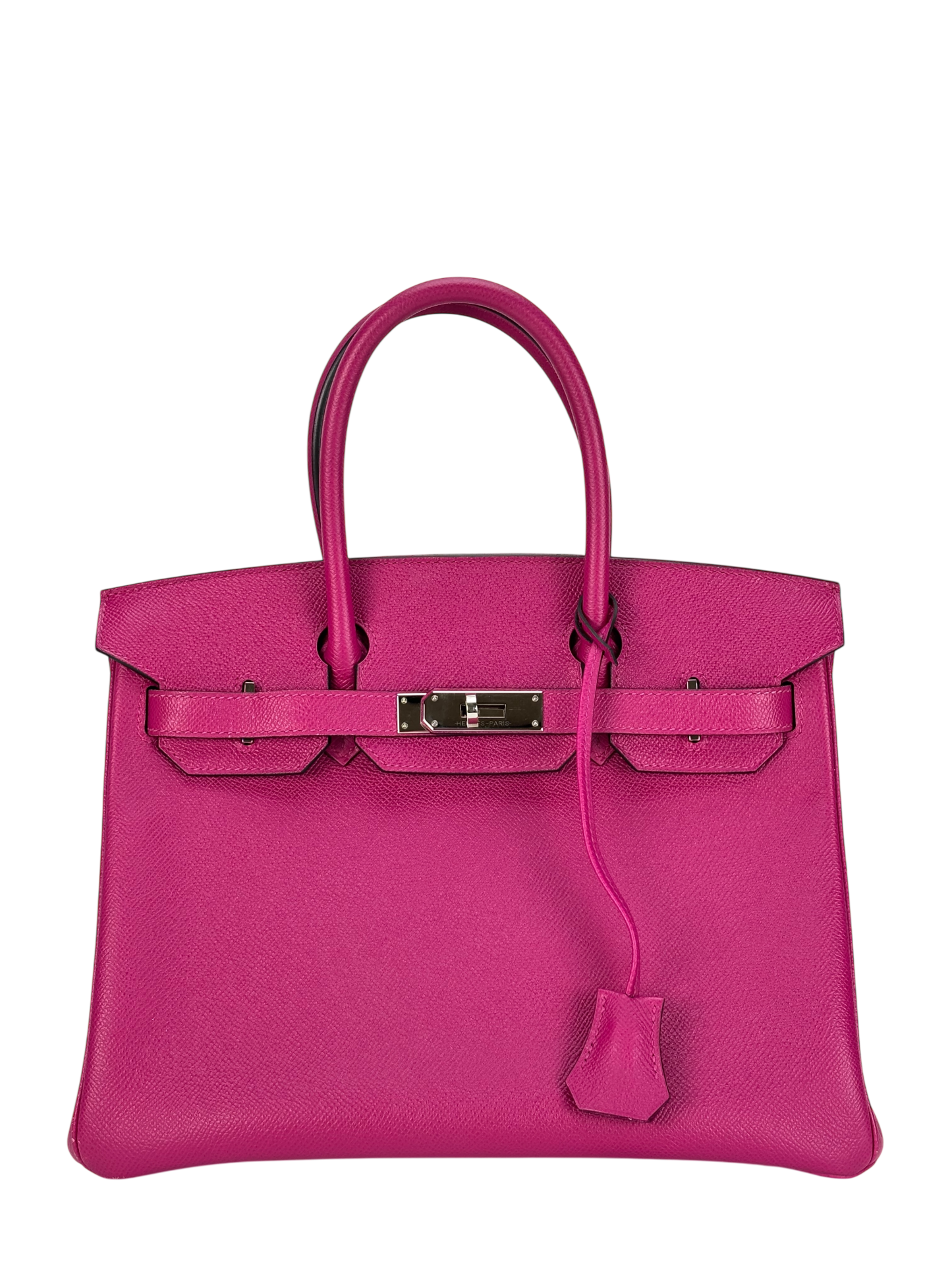 HERMES - Birkin 30 Rose Purple Epsom Palladium Hardware