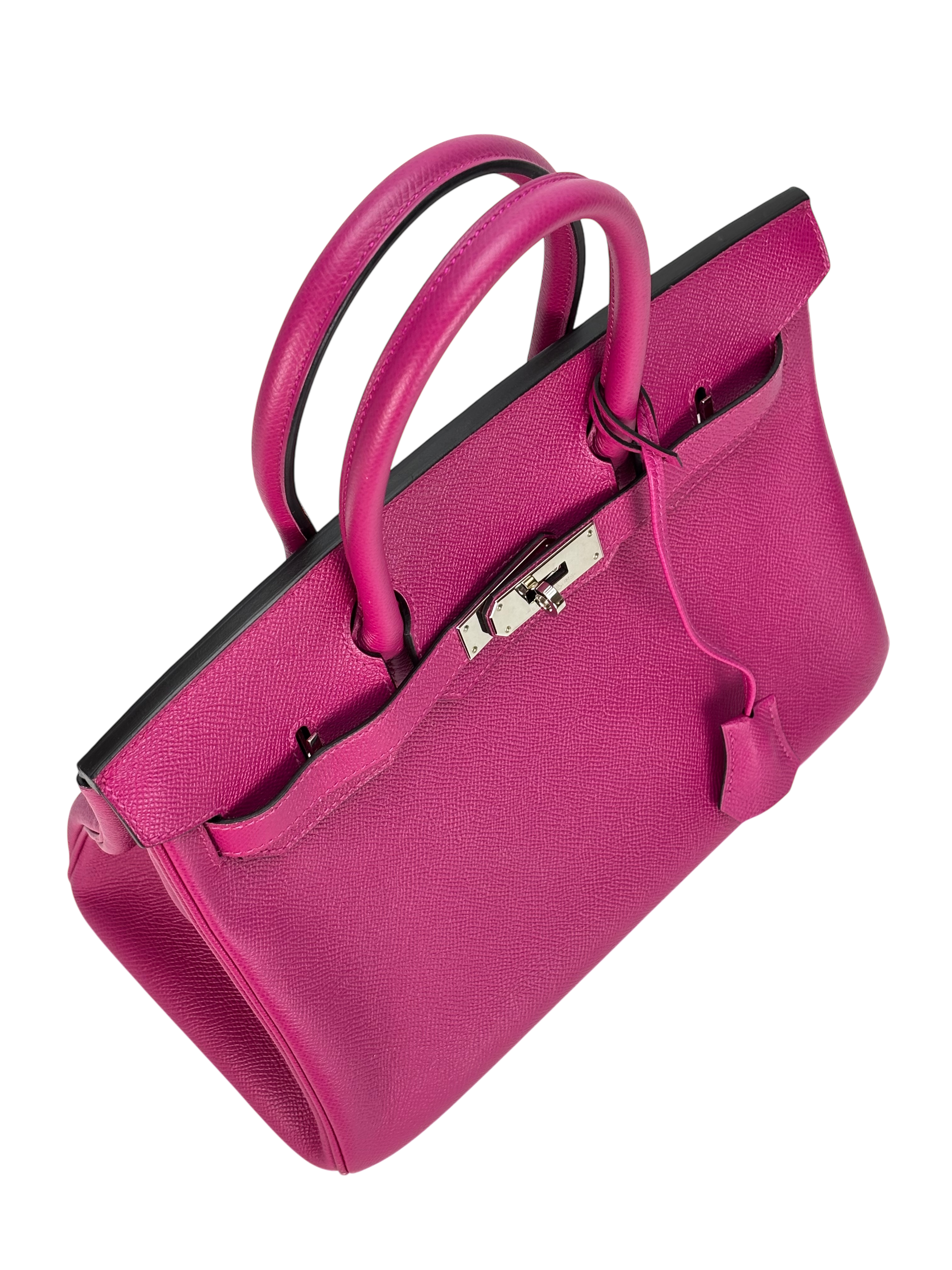 HERMES - Birkin 30 Rose Purple Epsom Palladium Hardware