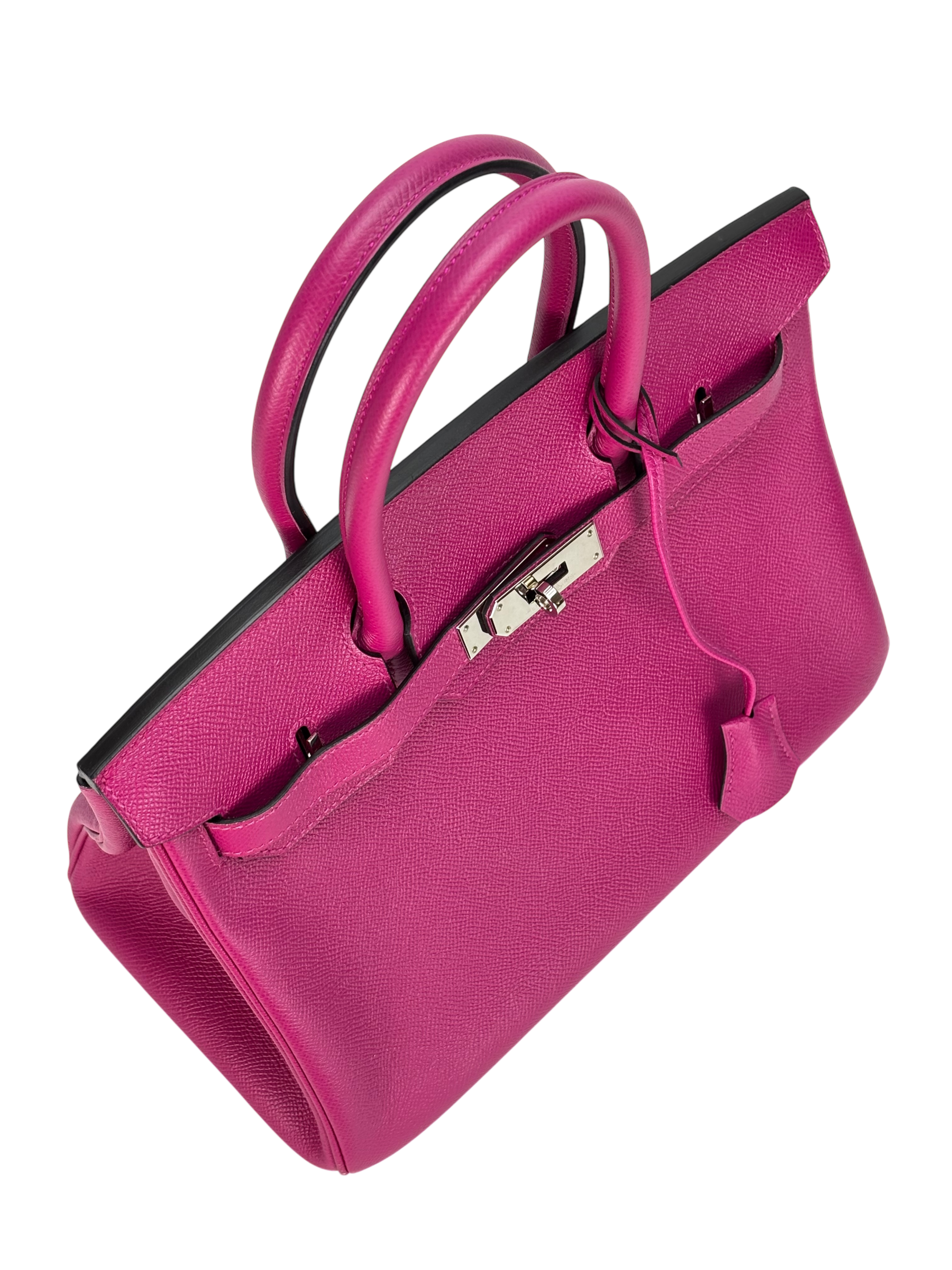 HERMES - Birkin 30 Rose Purple Epsom Palladium Hardware