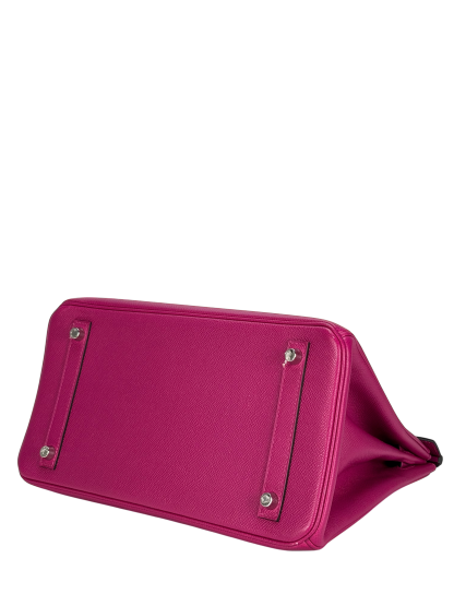 HERMES - Birkin 30 Rose Purple Epsom Palladium Hardware