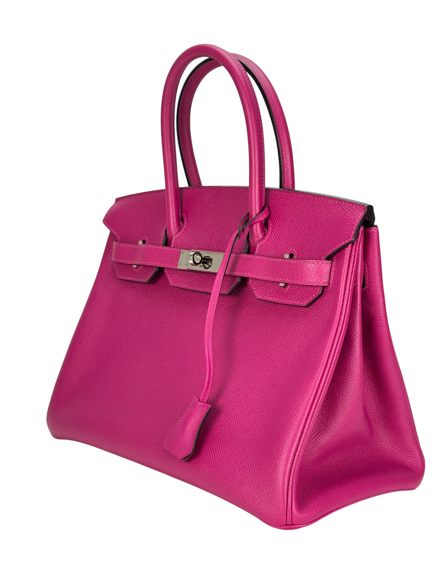 HERMES - Birkin 30 Rose Purple Epsom Palladium Hardware