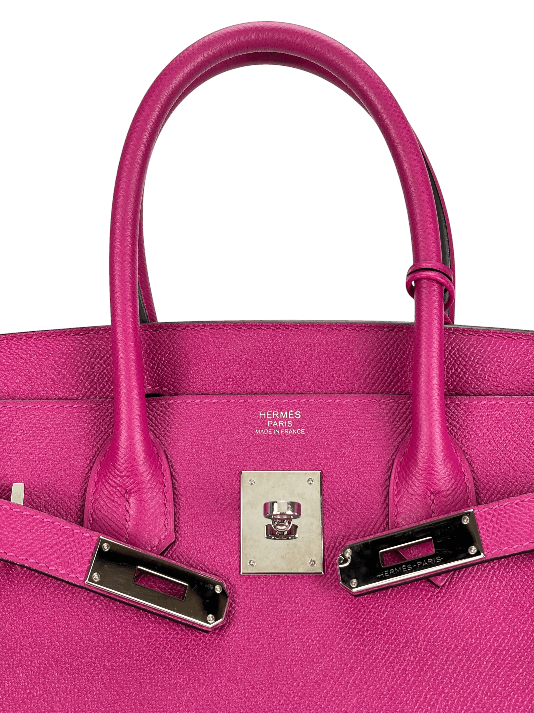 HERMES - Birkin 30 Rose Purple Epsom Palladium Hardware
