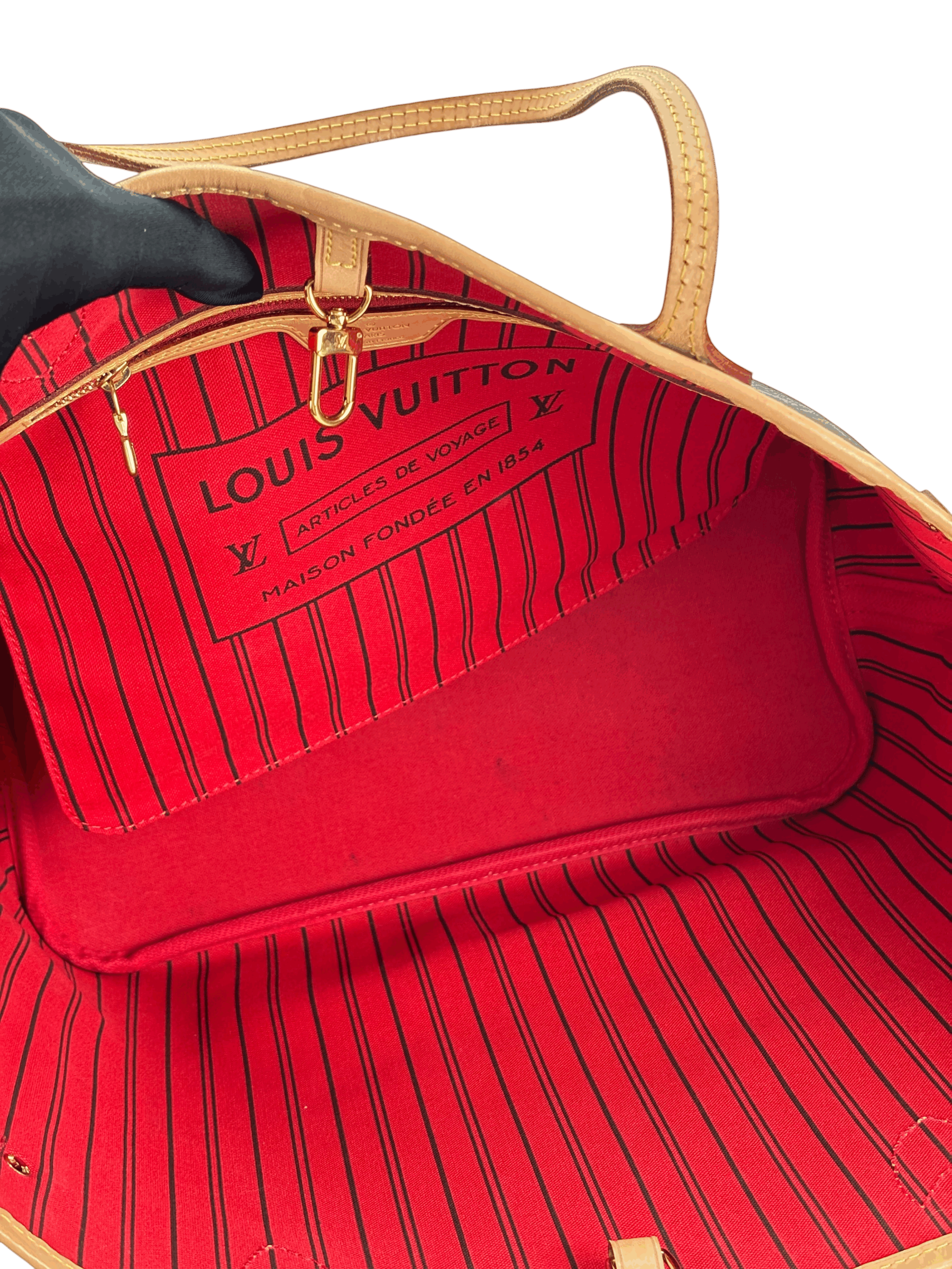 LOUIS VUITTON - Neverfull MM Bag Monogram Canvas 