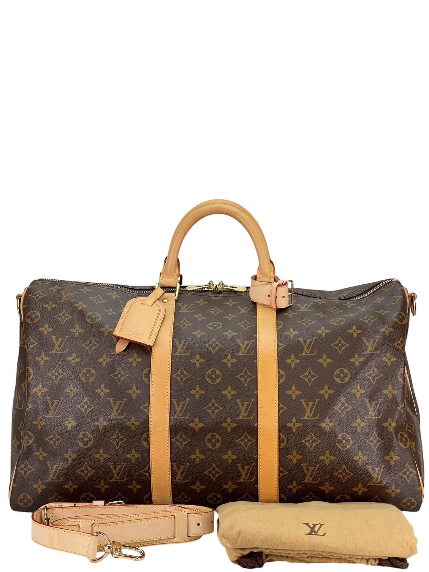 LOUIS VUITTON - Speedy 50 Brown Canvas