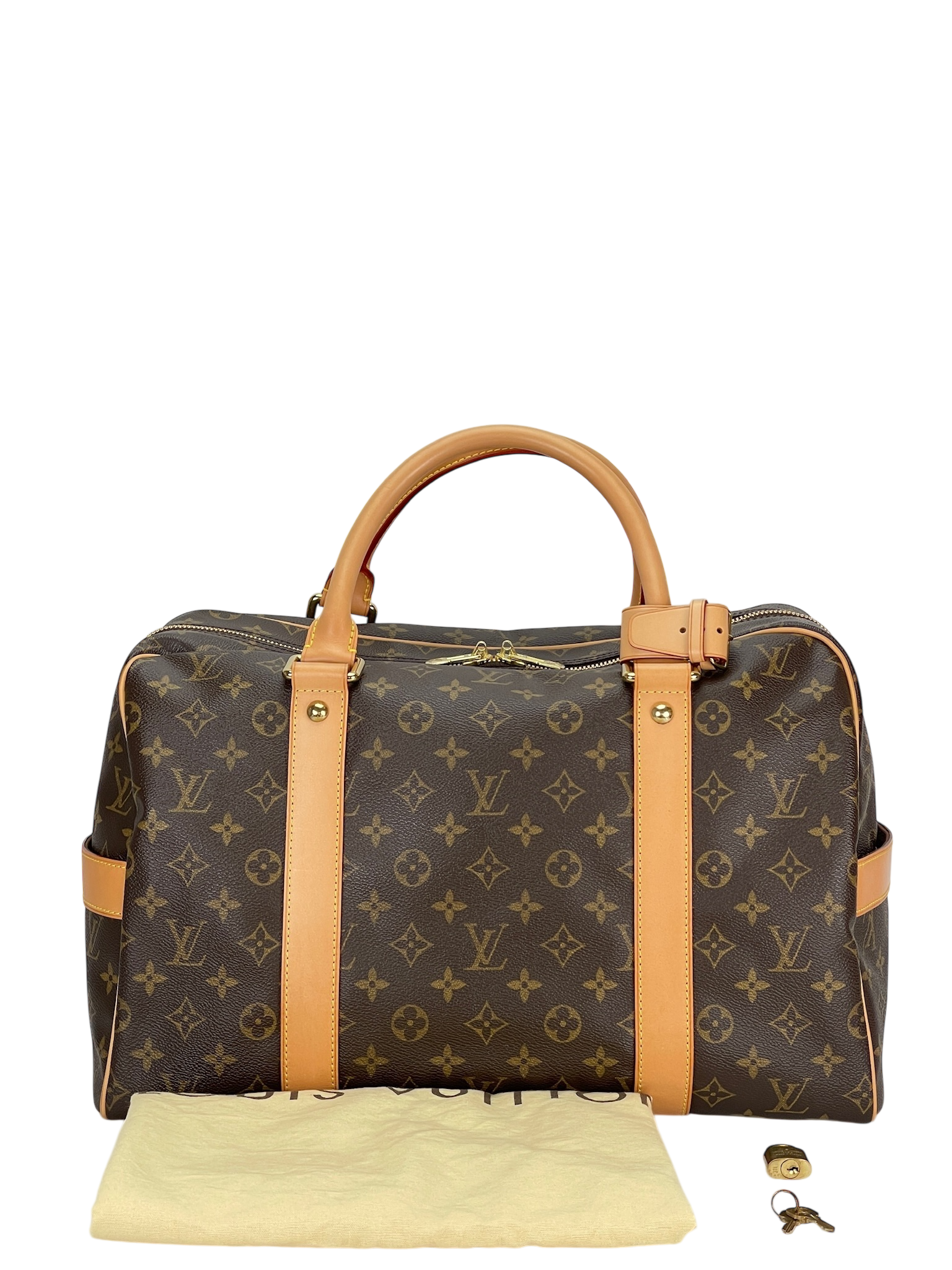 LOUIS VUITTON - Monogram Carryall Travel Handbag