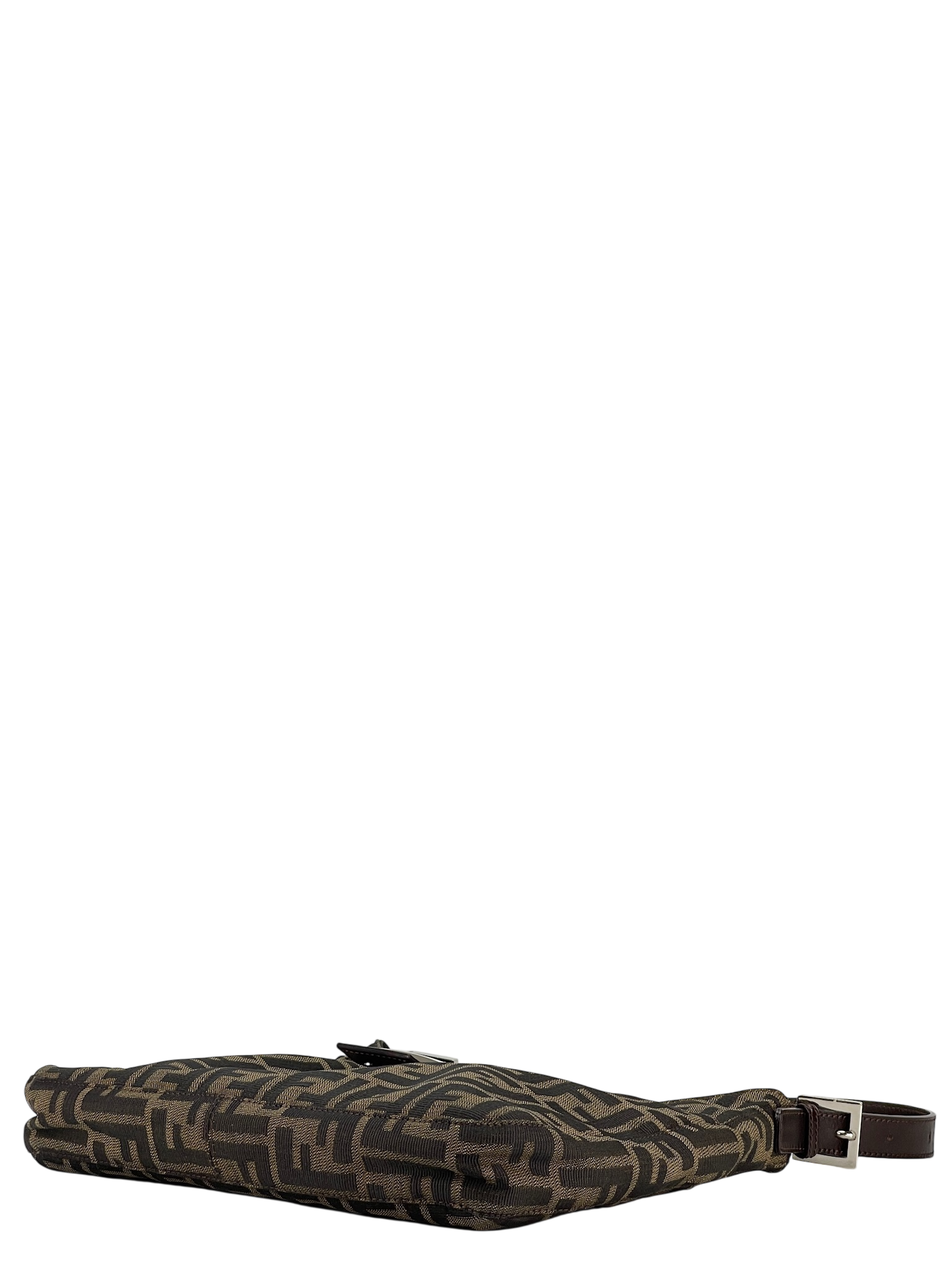 FENDI - Beige Zucca Mamma Handbag Gold Hardware