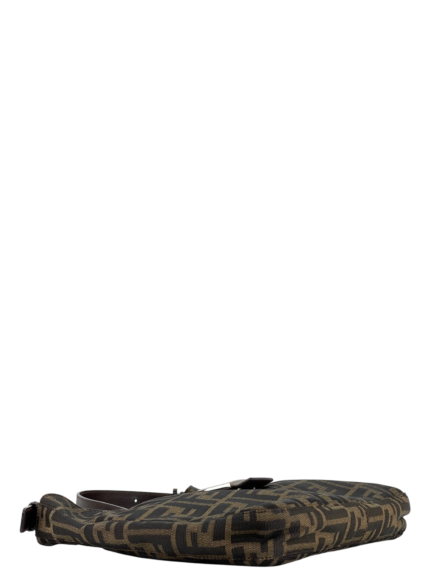 FENDI - Beige Zucca Mamma Handbag Gold Hardware