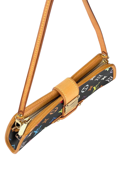 LOUIS VUITTON - Shirley Bron 2way Bag Black Monogram Multicolor