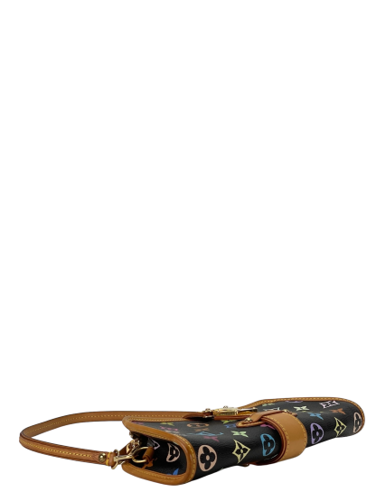 LOUIS VUITTON - Shirley Bron 2way Bag Black Monogram Multicolor