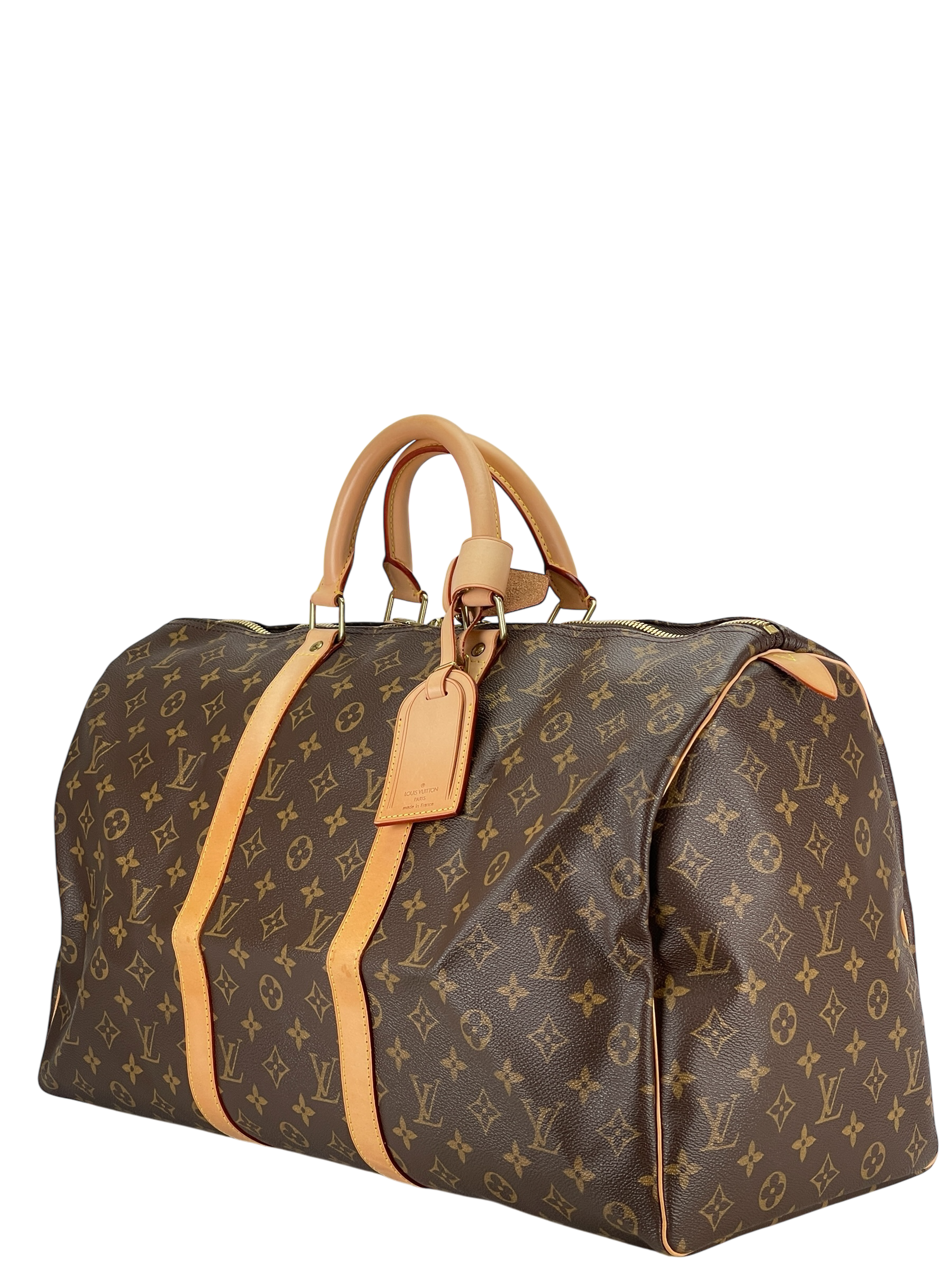 LOUIS VUITTON - Monogram Keepall 50 Bandouliere Bag (2000)
