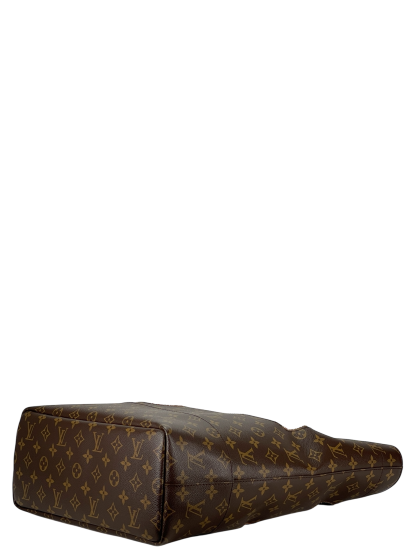 LOUIS VUITTON - Canvas Brown LV x Rei Kawakubo Monogram with Holes Tote Bag