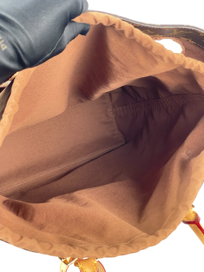 LOUIS VUITTON - Canvas Brown LV x Rei Kawakubo Monogram with Holes Tote Bag