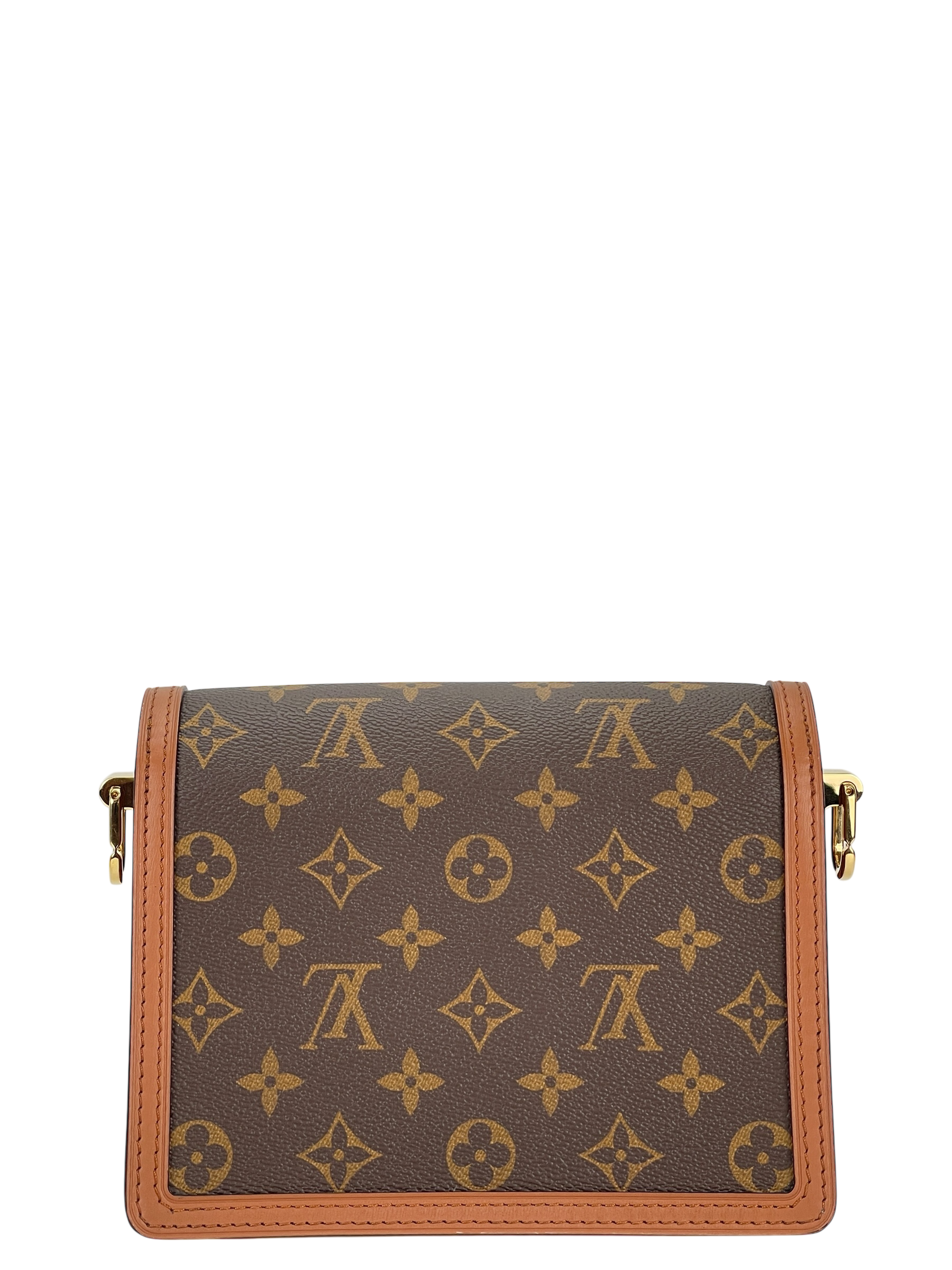 LOUIS VUITTON - Mini Dauphine Shoulder Bag Monogram Reverse Coated Canvas