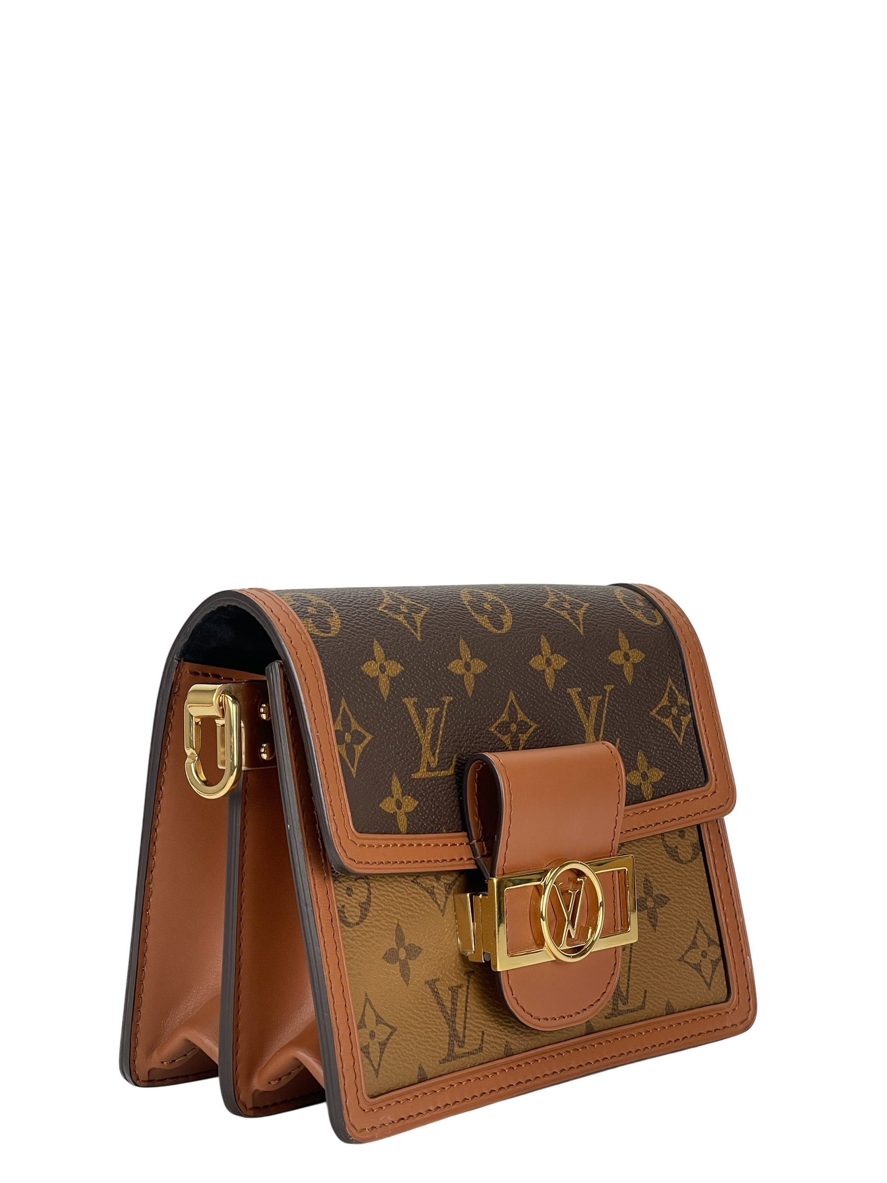 LOUIS VUITTON - Mini Dauphine Shoulder Bag Monogram Reverse Coated Canvas