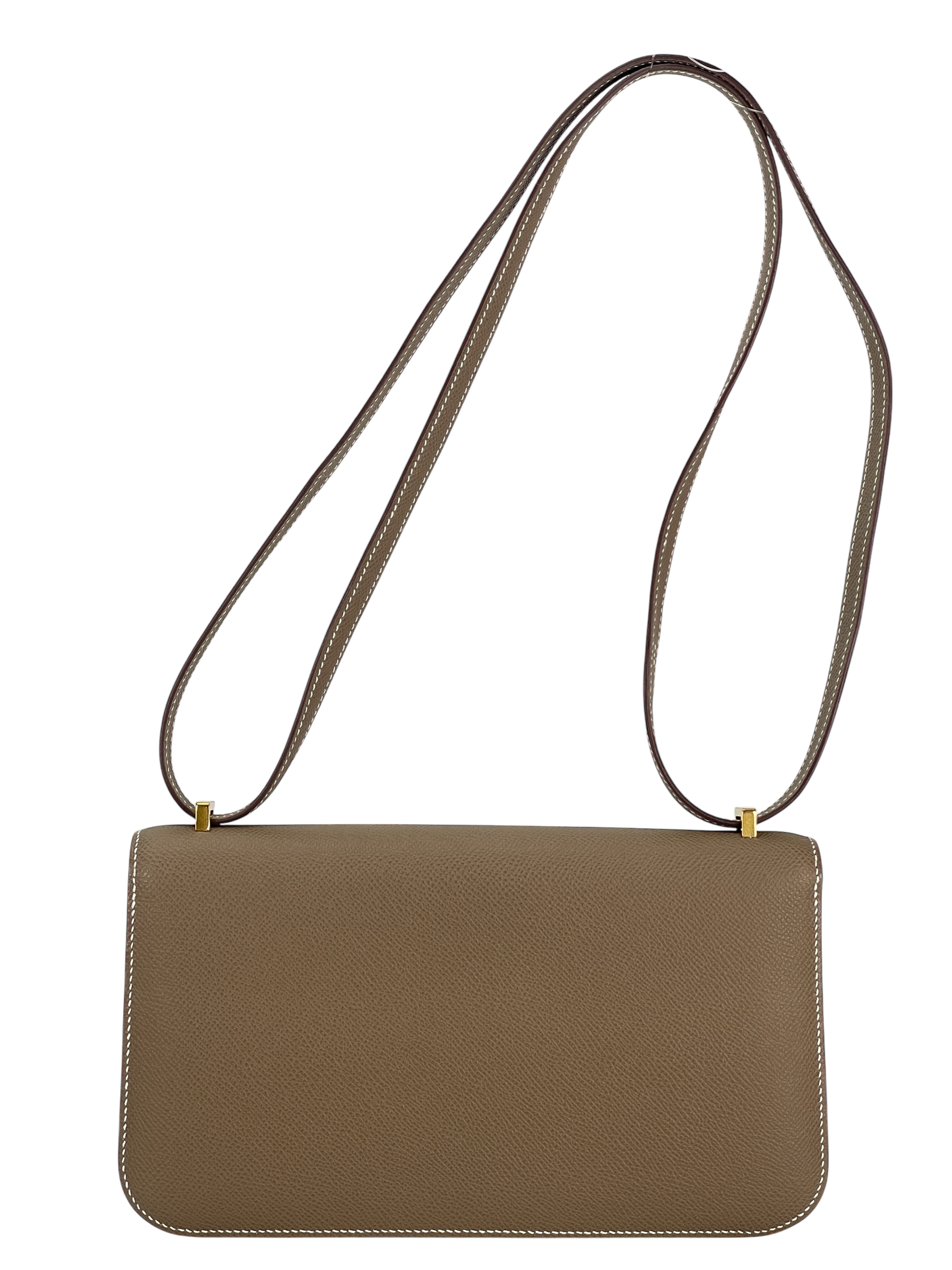 HERMES - Constance Elan Etoupe Epsom Gold Hardware