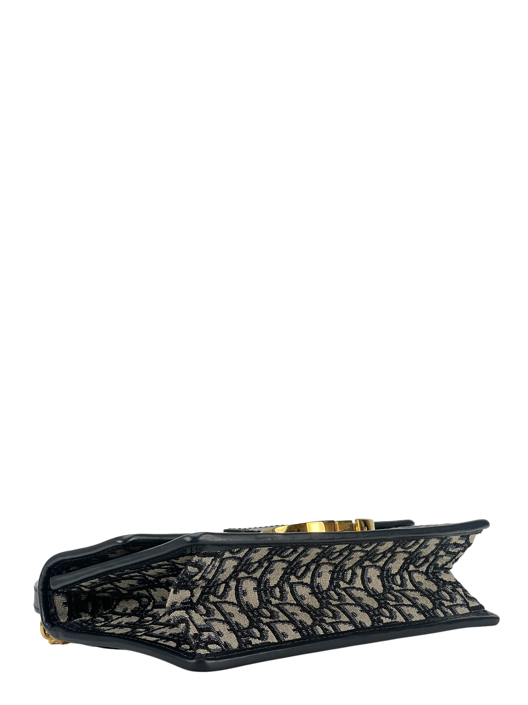 CHRISTIAN DIOR - Montaigne Bag Navy Dior Oblique Bag