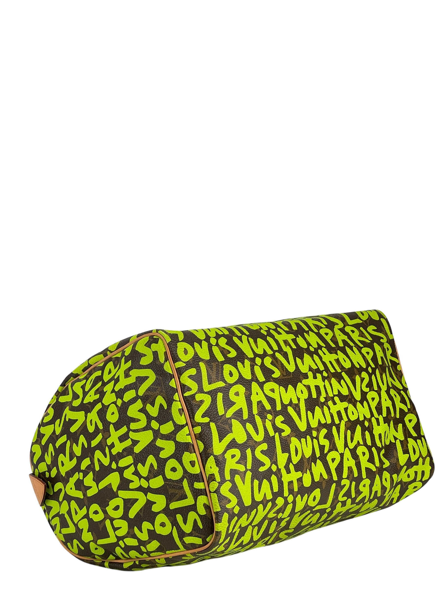 LOUIS VUITTON - Speedy 35  Graffiti Handbag Monogram Canvas