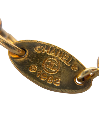 CHANEL - Gold Mini CC Chain Pendant Necklace 