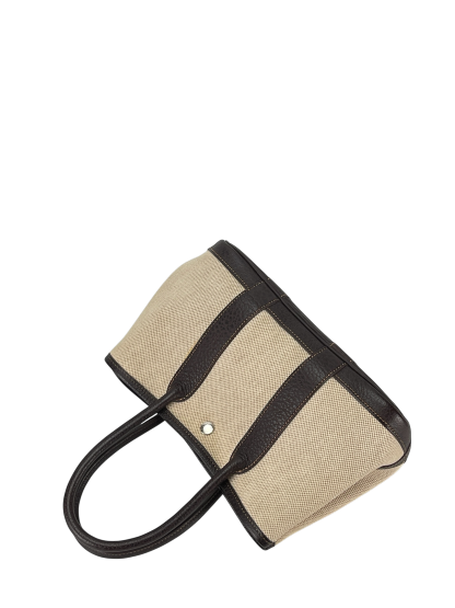 HERMES - Garden Party 23 Beige Buffle Skipper Toile 